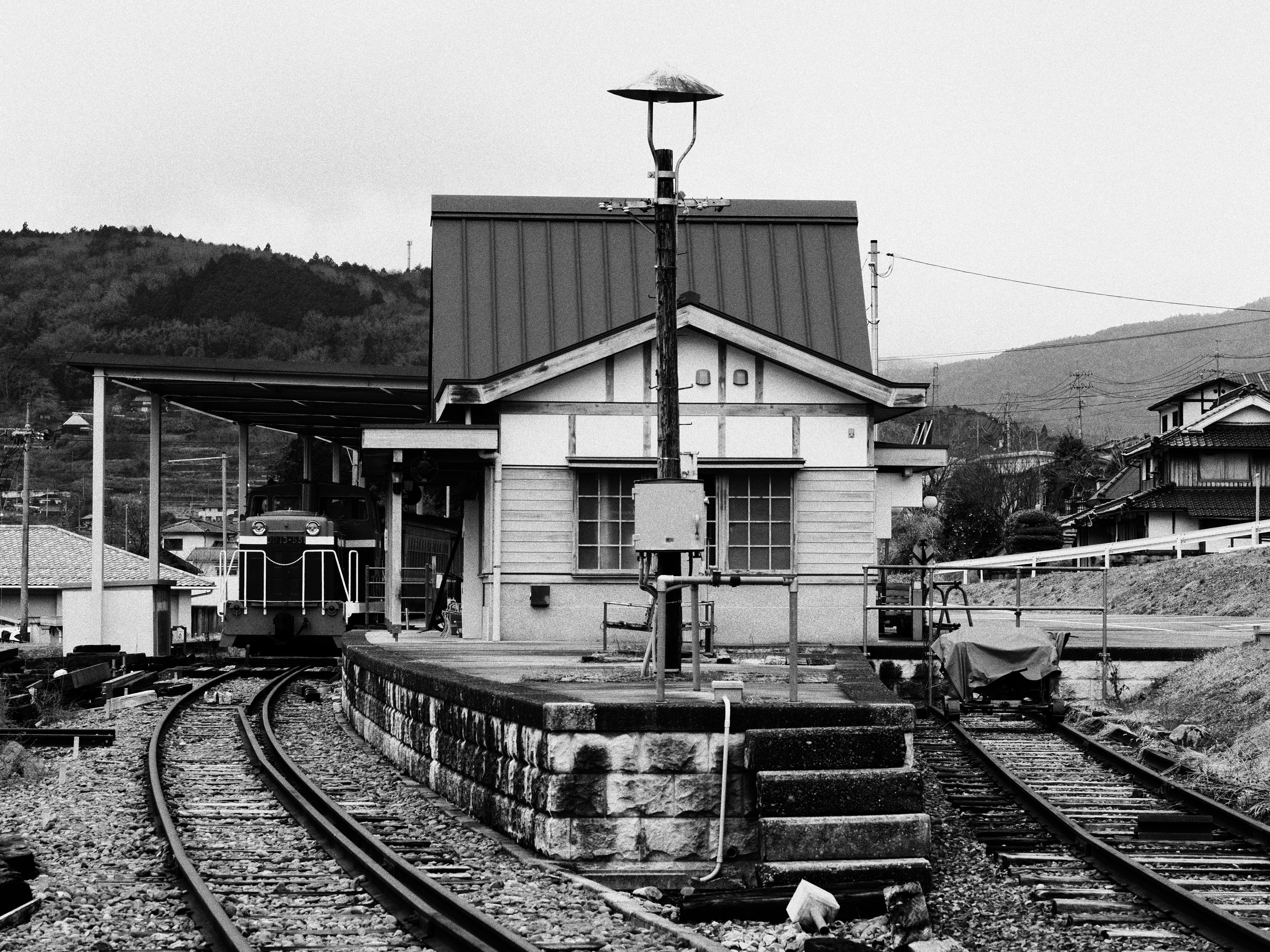 保存鉄道探訪＞鉄道部 高橋渉・片上鉄道「OM-3で現役時代の風情を再現