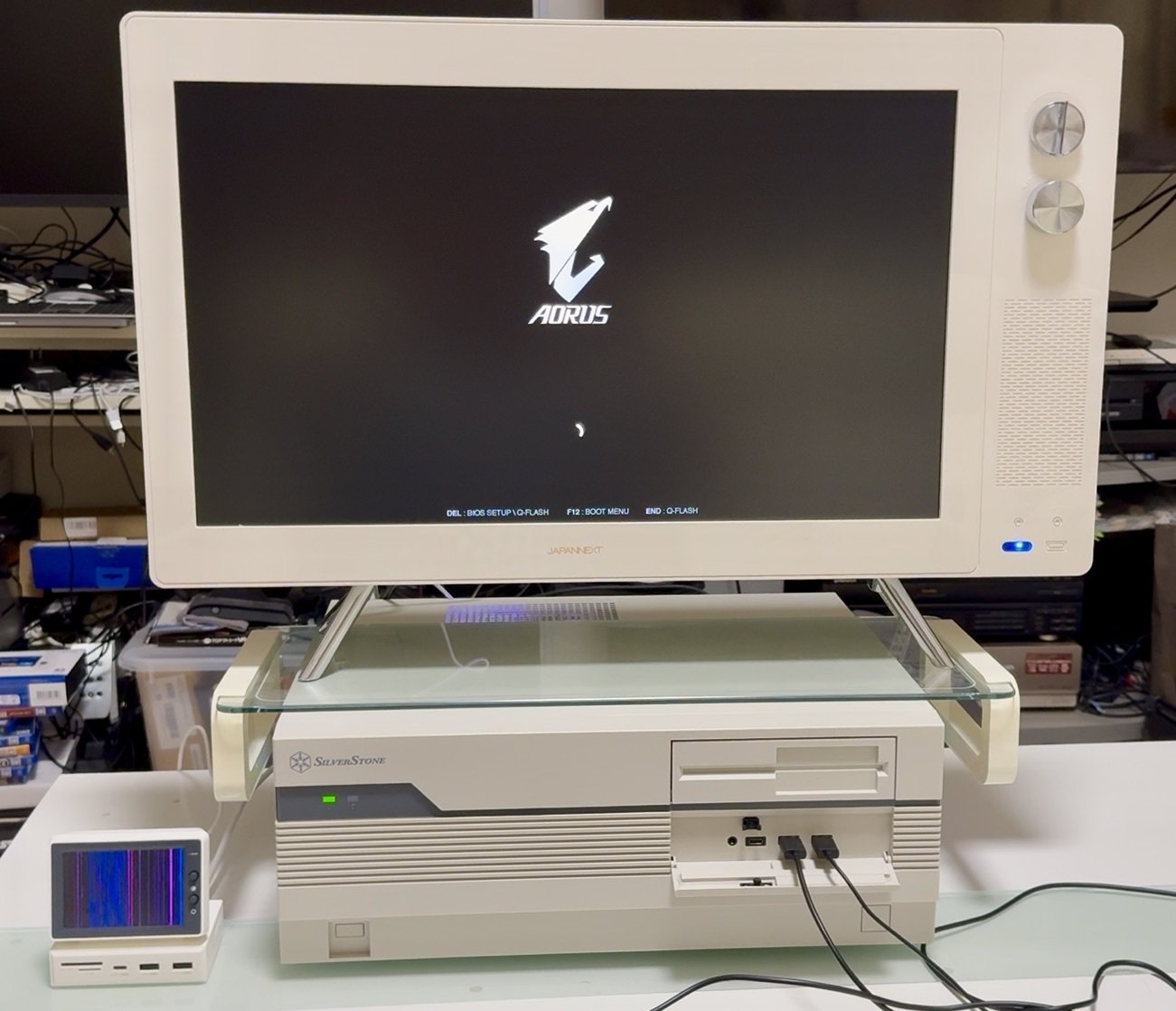 PC-KD852 取説、保証書付 玄人志向製の80PLUS Bronze 750W電源「KRPW-BK750W/85+」が