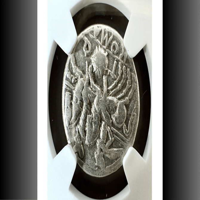 紀元前3~0世紀 ヘレニズム期 銀化重貼玉 超レア！ 紀元前126年のローマを小さな銀貨で体感——フラミニヌスのデナリウス