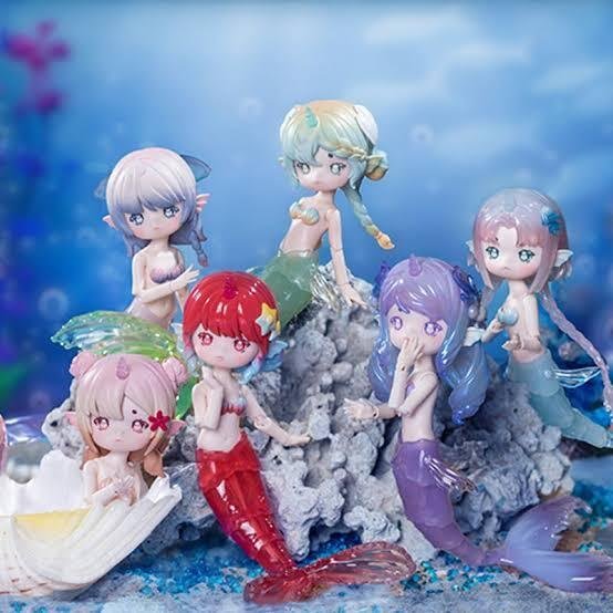 【睦月】ルチルクォーツの人魚ちゃん形オルゴナイト☆他２点 睦月】ルチルクォーツの人魚ちゃん形オルゴナイト☆他2点 睦月様専用