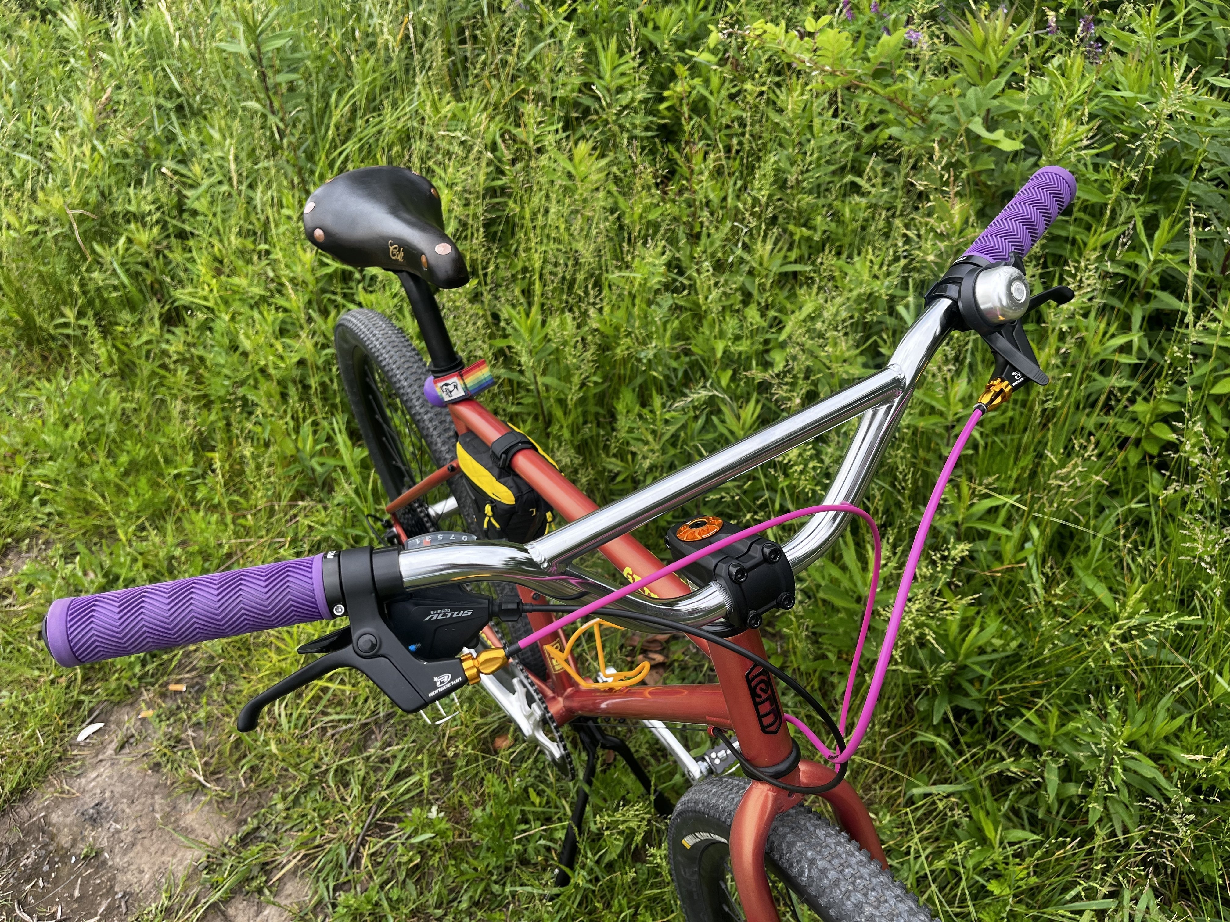 【ハンドル選択可、近隣運びます】tern(ターン) 21GRIT 52　カスタム TERN ( ターン ) 折りたたみ自転車 BYB P8 シルバー ブルー ワン