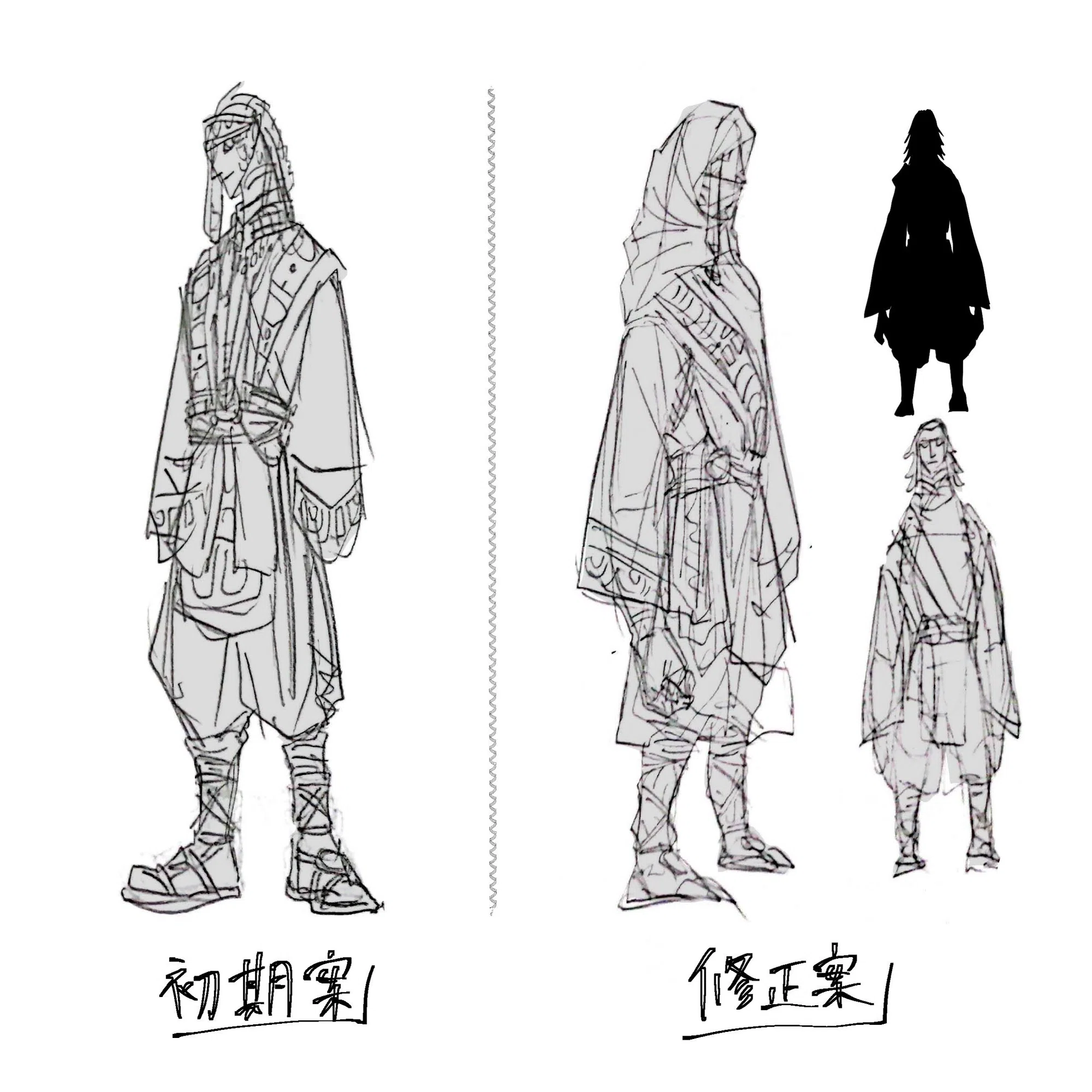 漫画用のキャラデザが苦手すぎるので克服したい｜53号室の絵描き