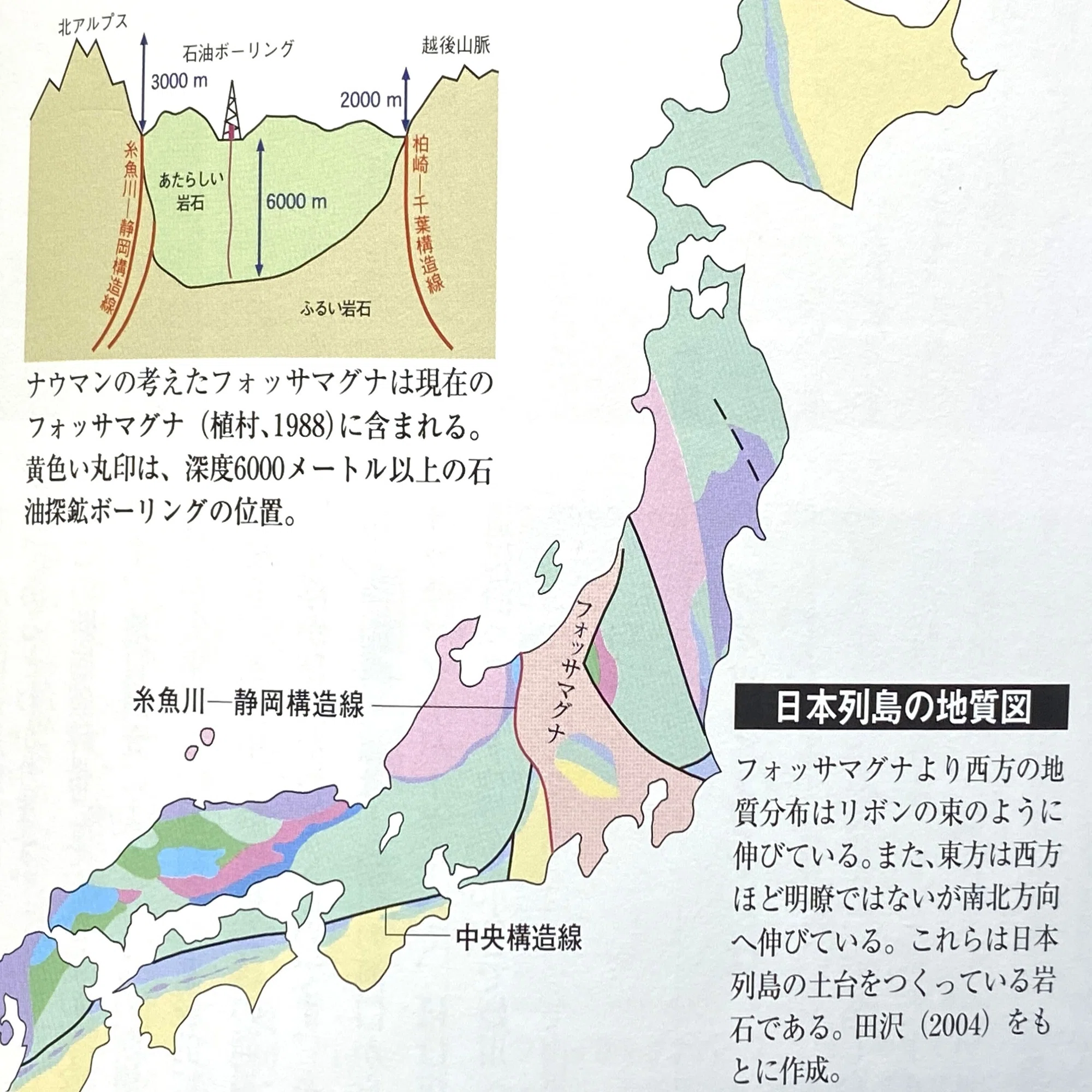 中央構造線・フォッサマグナを巡る5「北アルプスと糸魚川フォッサ 
