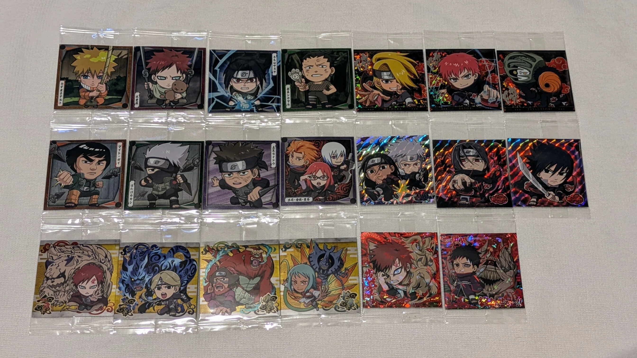 にふぉるめーしょん NARUTO-ナルト- 疾風伝 忍界シールウエハース vol