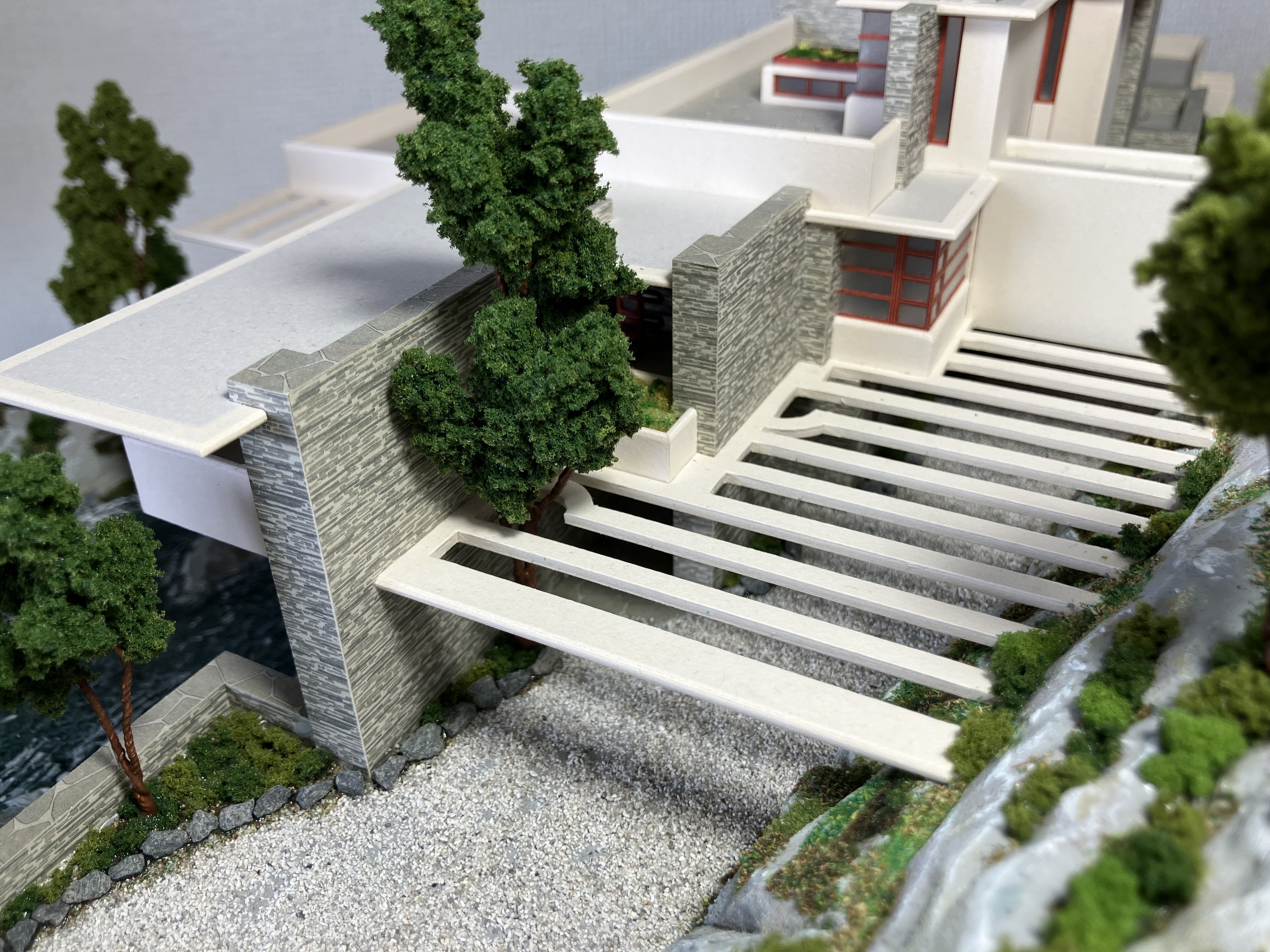 FALLING WATER｜落水荘 模型｜きくいち
