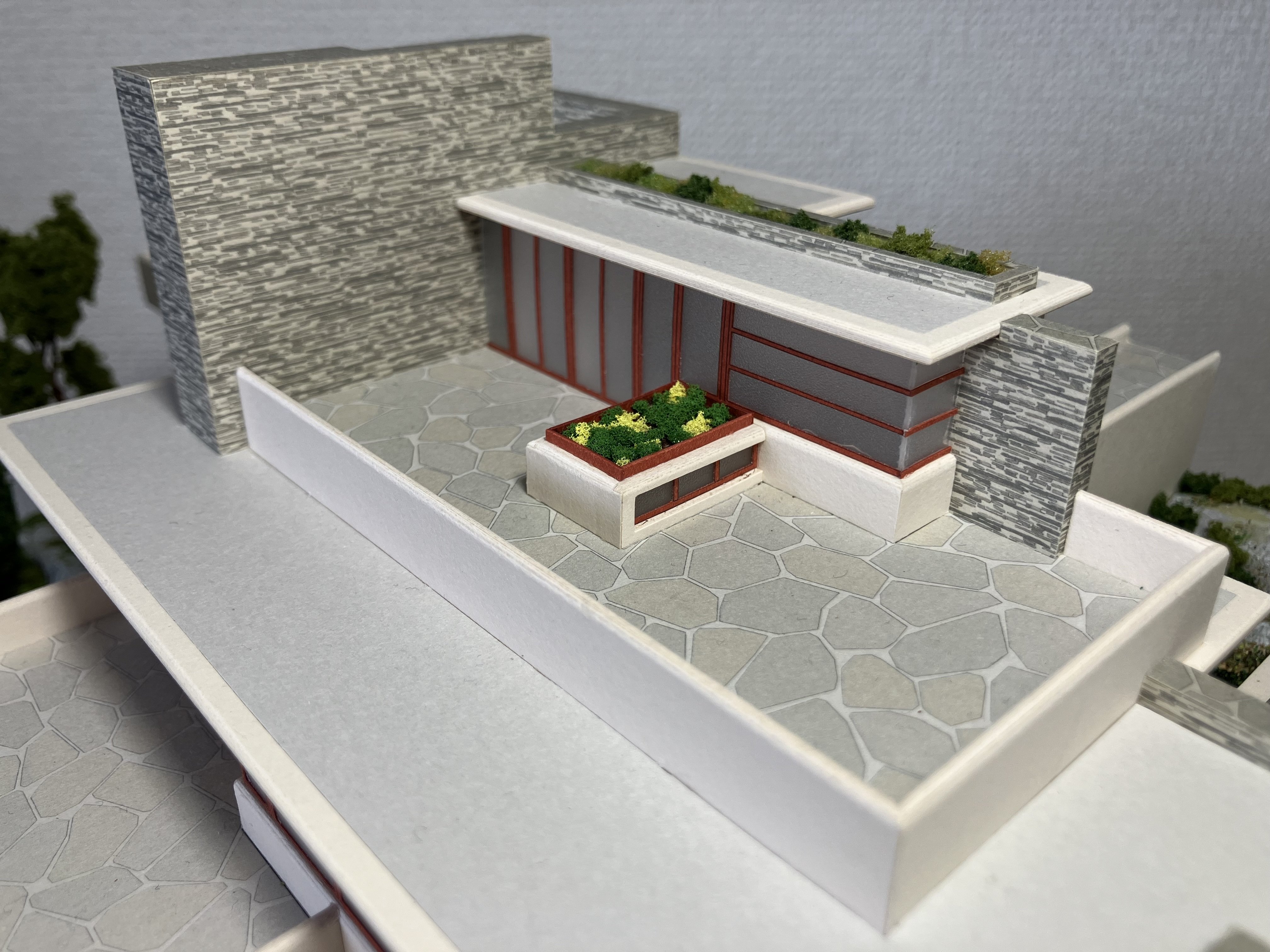 落水荘 特上級編 1/100模型 落水荘 特上級編 1/100模型 - メルカリ
