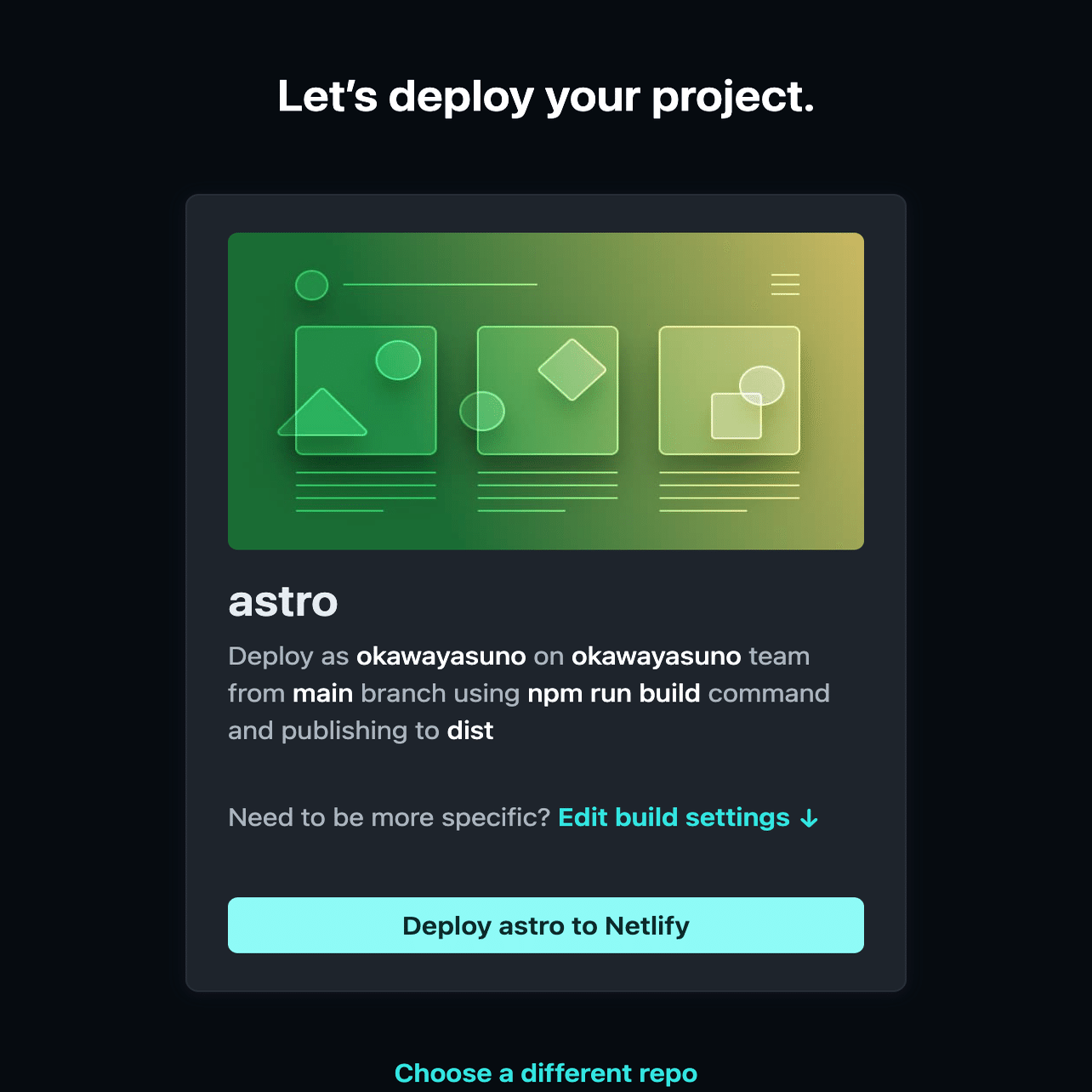 Astroを触ってみる｜nocco