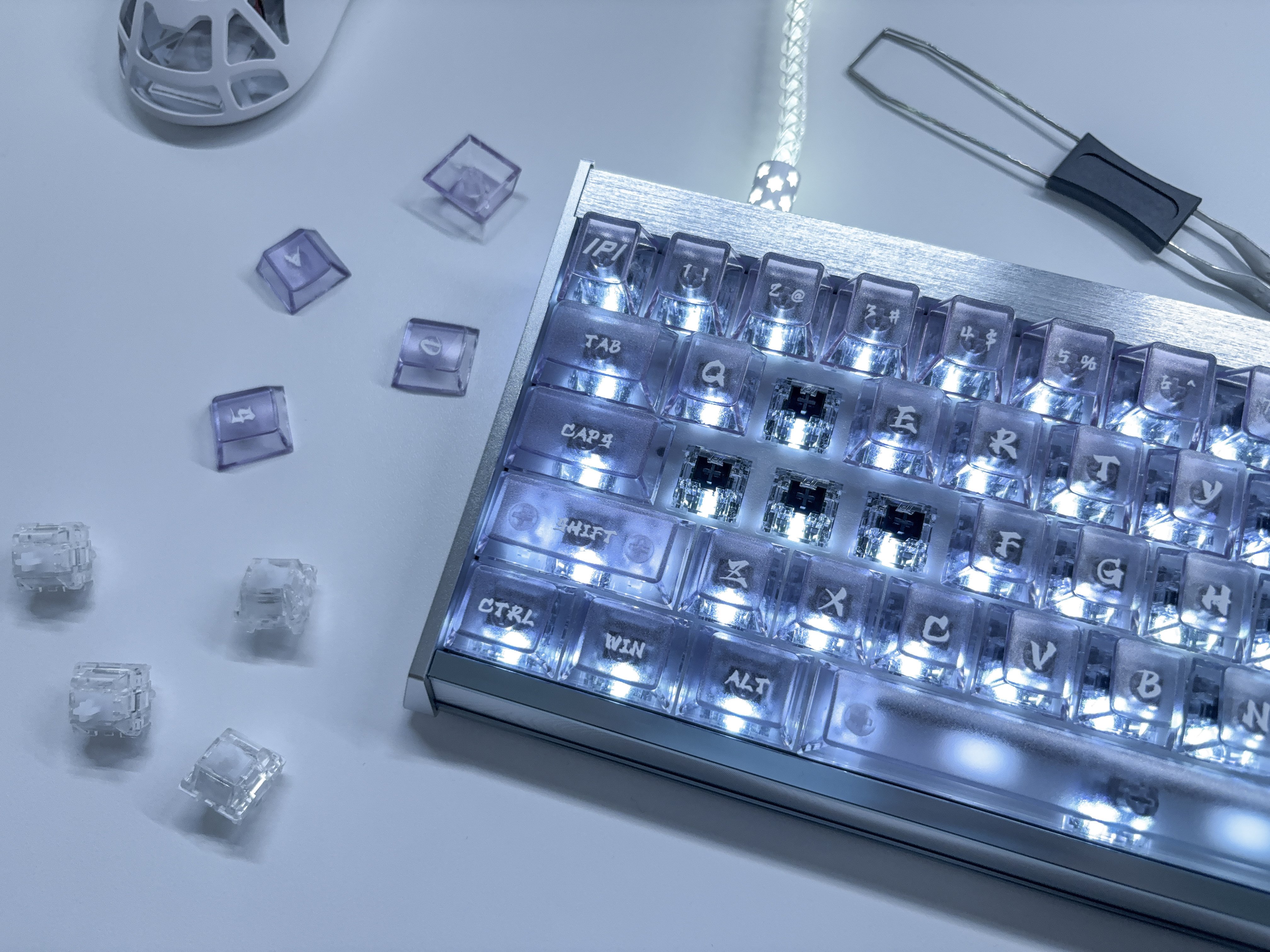 IPI AURORA65】綺麗でかわいい！ラピッドトリガーキーボード