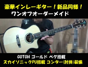 豪華なインレイ入りのアコースティックギター　Toya T12A 豪華なインレイ入りのアコースティックギター Toya T12A
