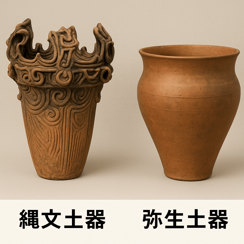 弥生式土器/稲城市平尾団地造成中/昭和43年発掘/深鉢/約2000年以前 平尾台原遺跡出土品（ひらおだいはらいせきしゅつどひん）｜稲城