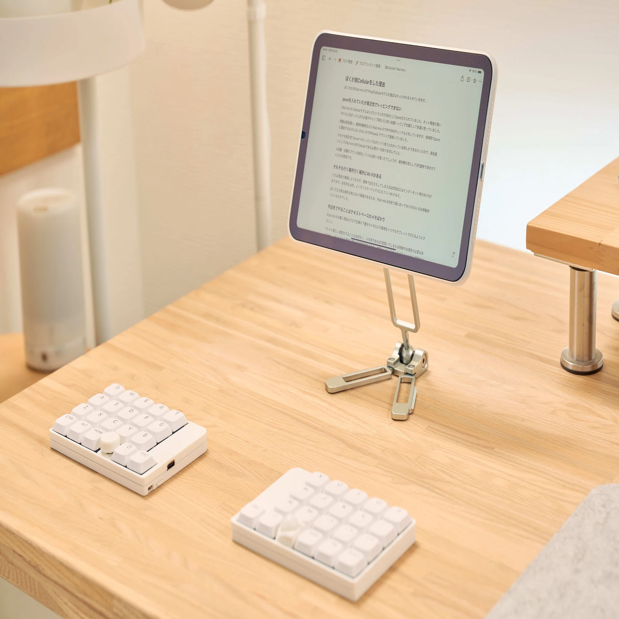 脱Cellular】iPad mini A17 Pro Wi-Fiモデルを購入した話｜じゃが