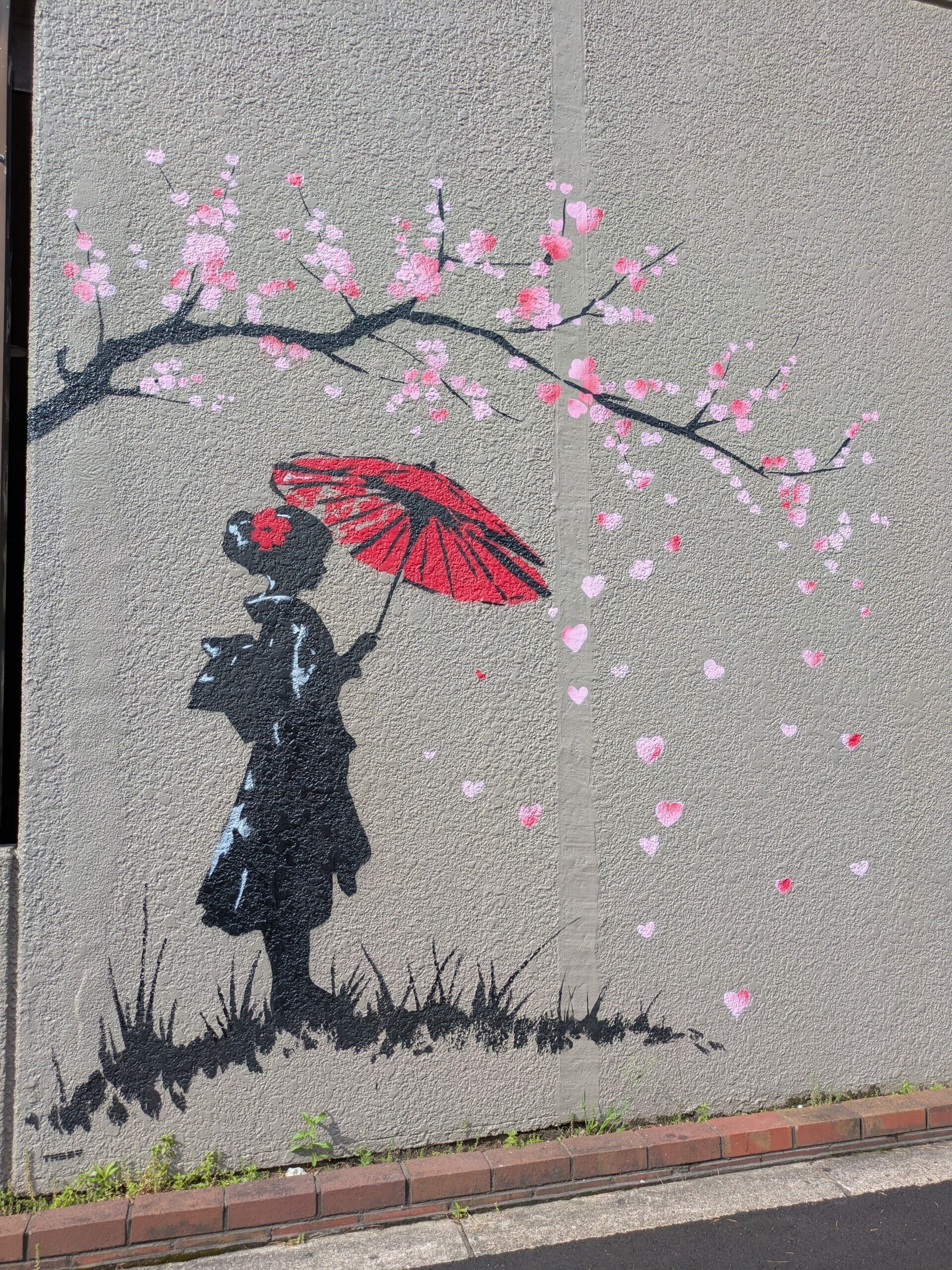 北加賀屋のウォールアートと旧堺燈台｜アンジー