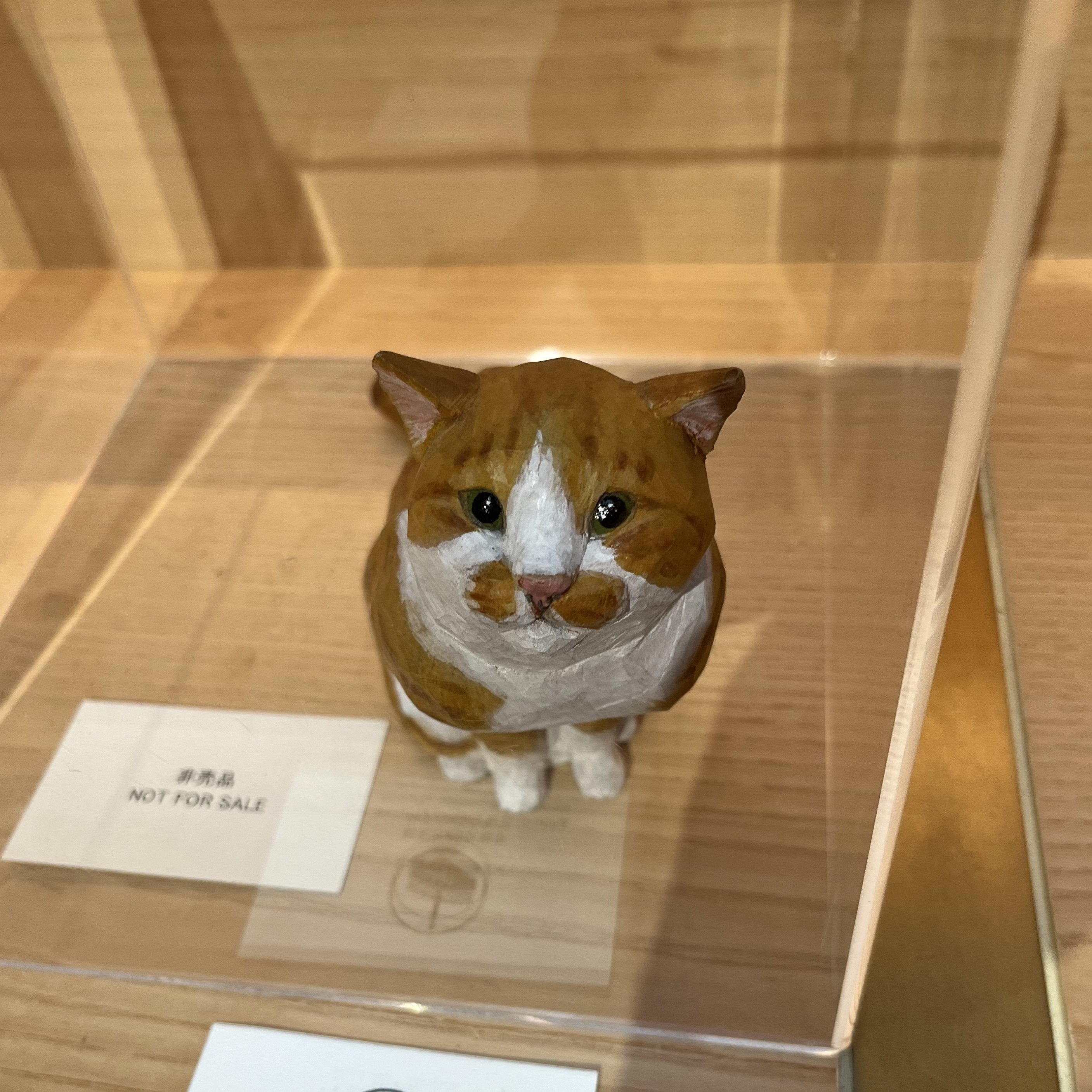 小さな木彫りの猫たち」展を見に銀座蔦屋書店へ｜ふうこ