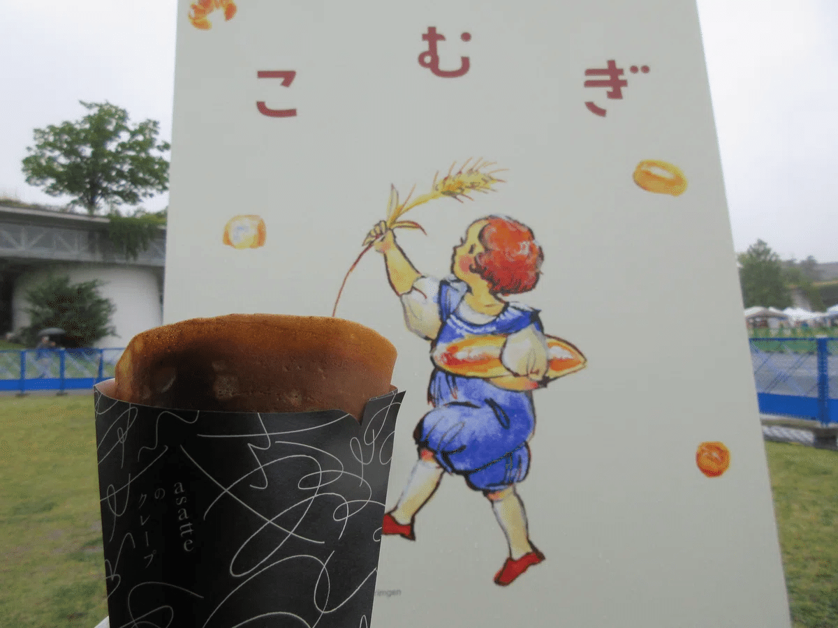 東京蚤の市は美味しい｜のぶこ