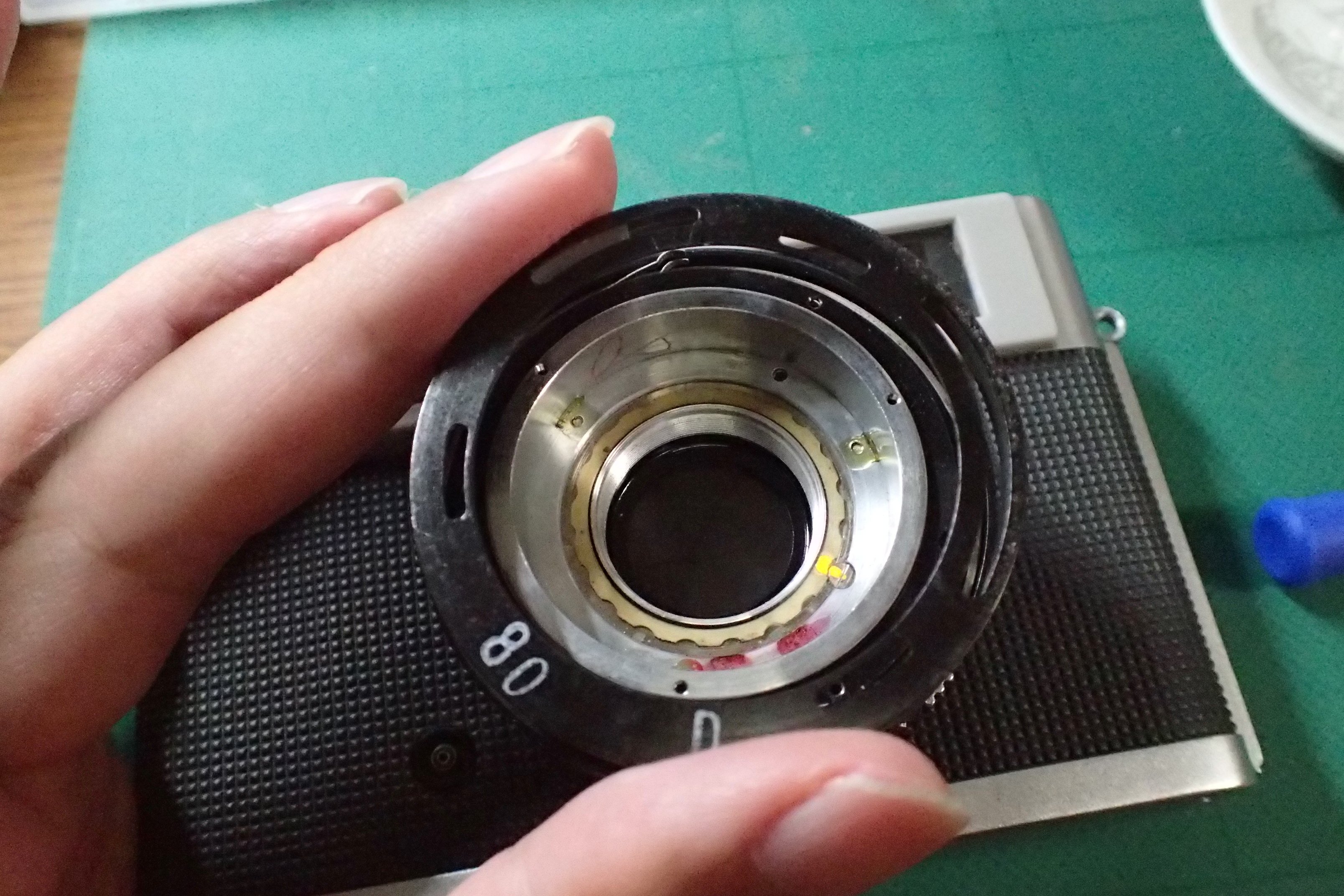 KONICA SII 分解にチャレンジ｜ponchan
