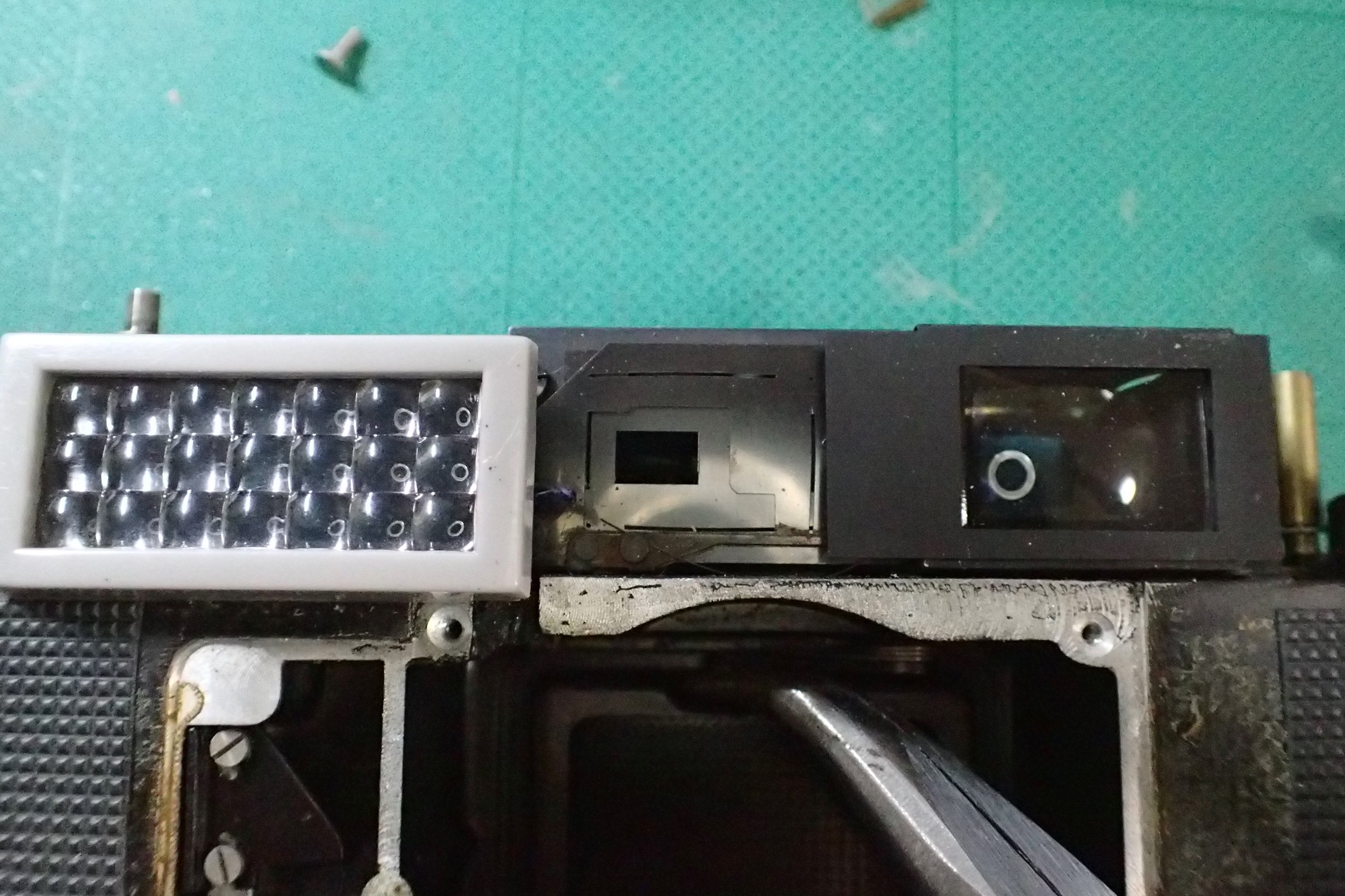 KONICA SII 分解にチャレンジ｜ponchan