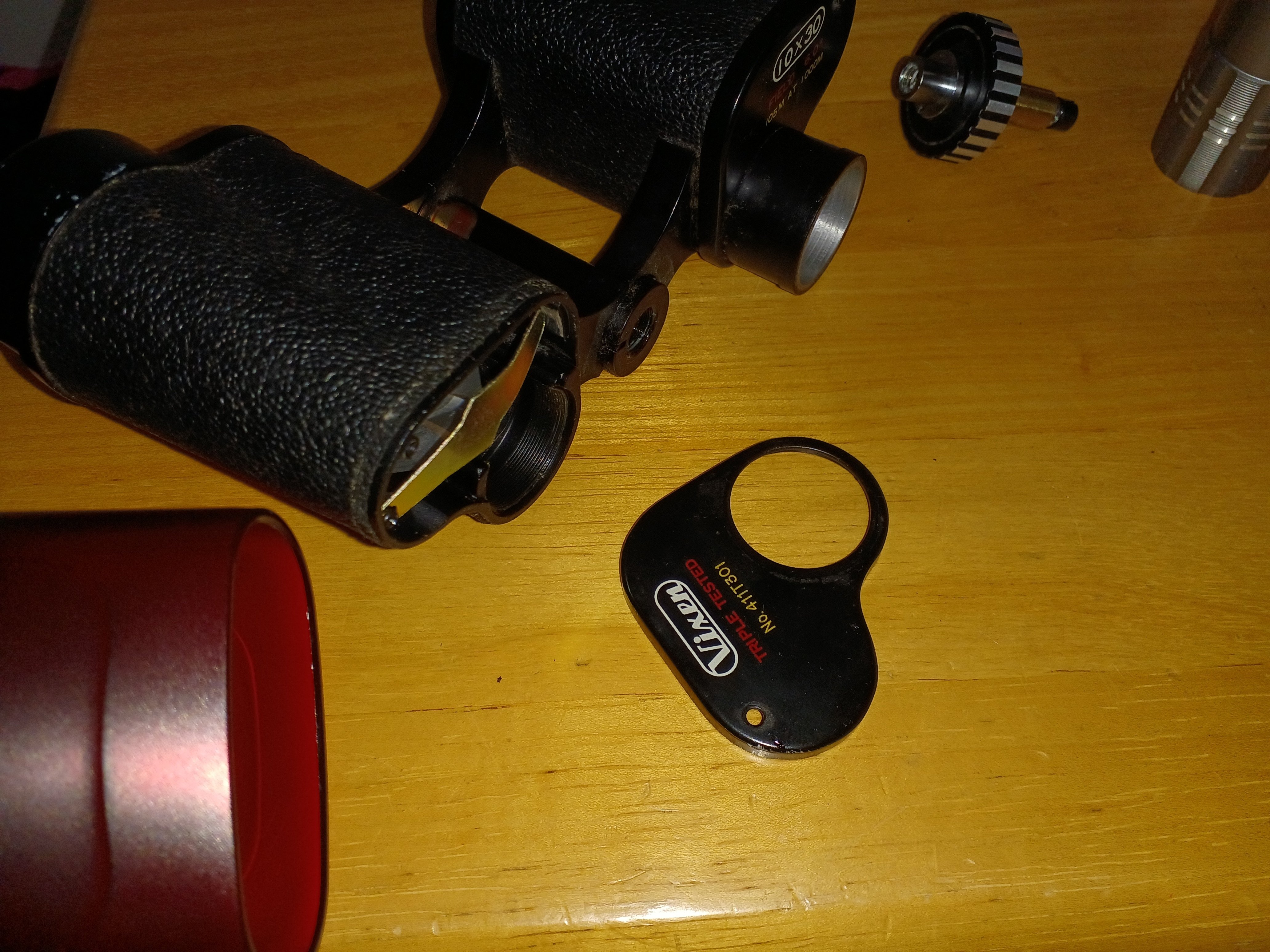 素人、双眼鏡をオーバーホールしてみる｜Nao