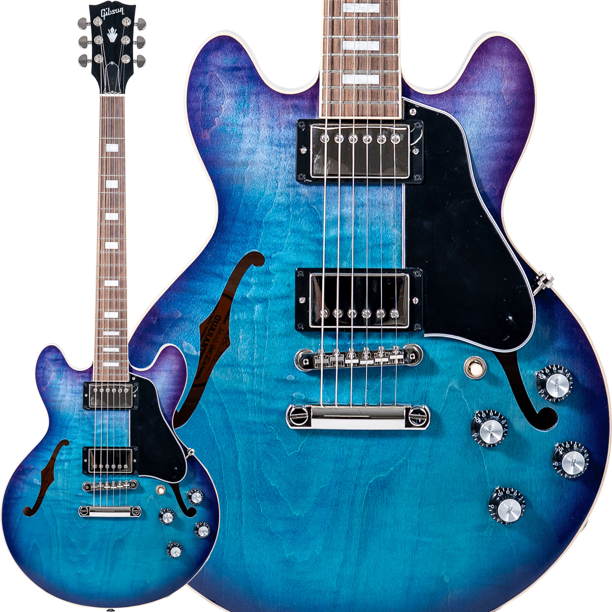 Gibson ES-339 Semi-Hollow Electric Guitar Translucent Ebony