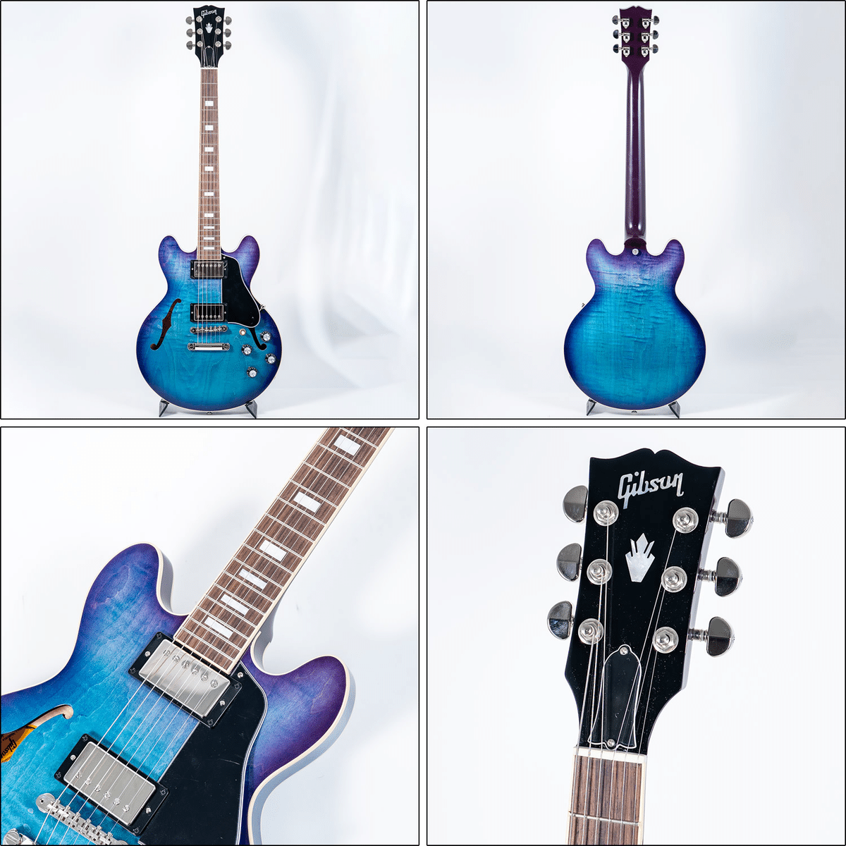 小ぶりで取り回しが良く、見た目も美しい大人気機種「Gibson ES