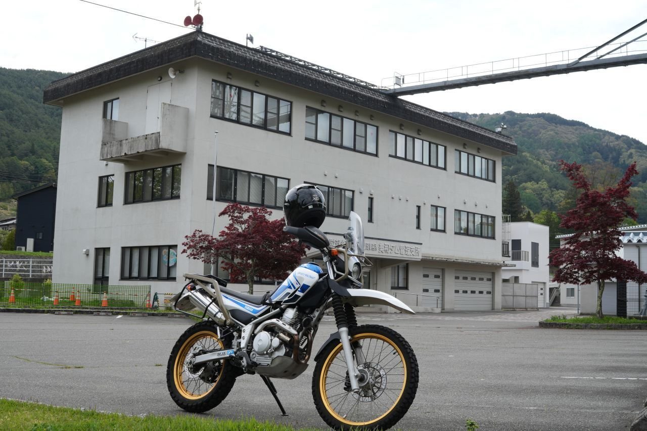バイク旅1 ダムカード集め（松川ダム50周年記念カード）｜ぽちぽち