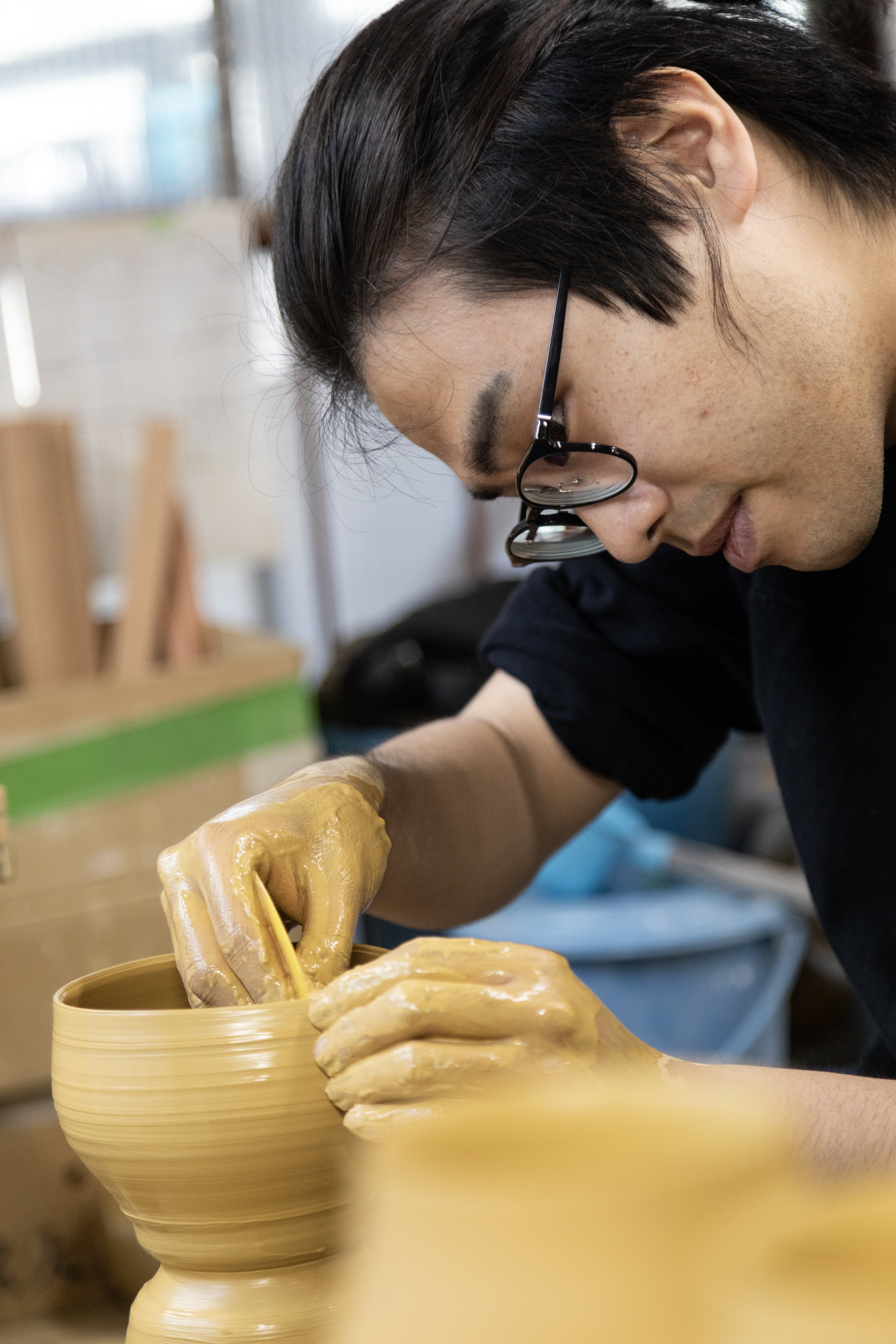 一杯の向こう側 -サケマルシェが訊く 陶芸家 中島智靖：酒器に息づく