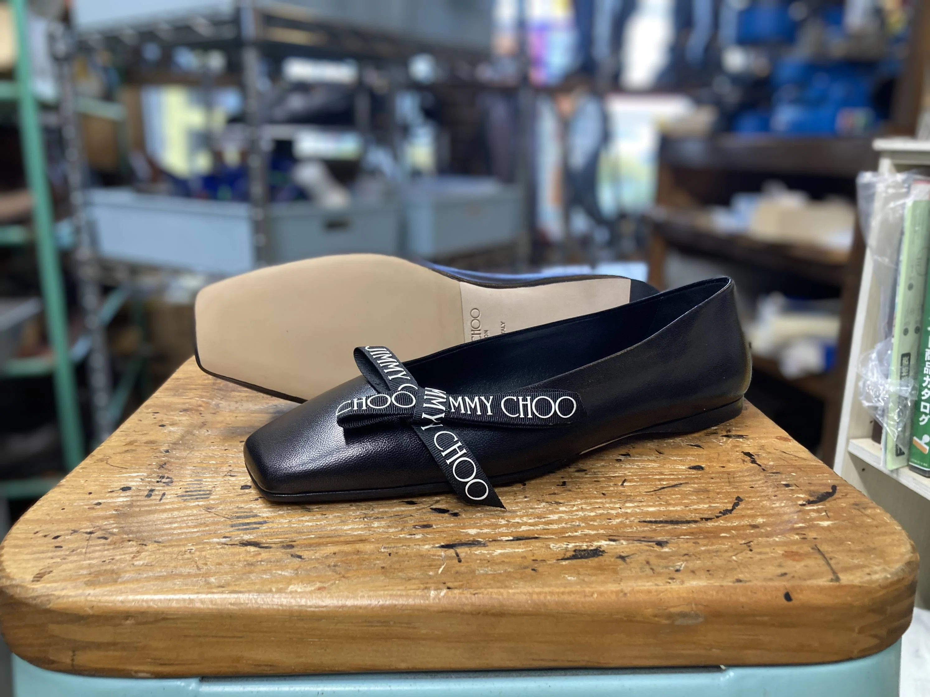 ハーフラバー補修＆補強】Jimmy Choo/ジミーチュウ｜CREA Repair