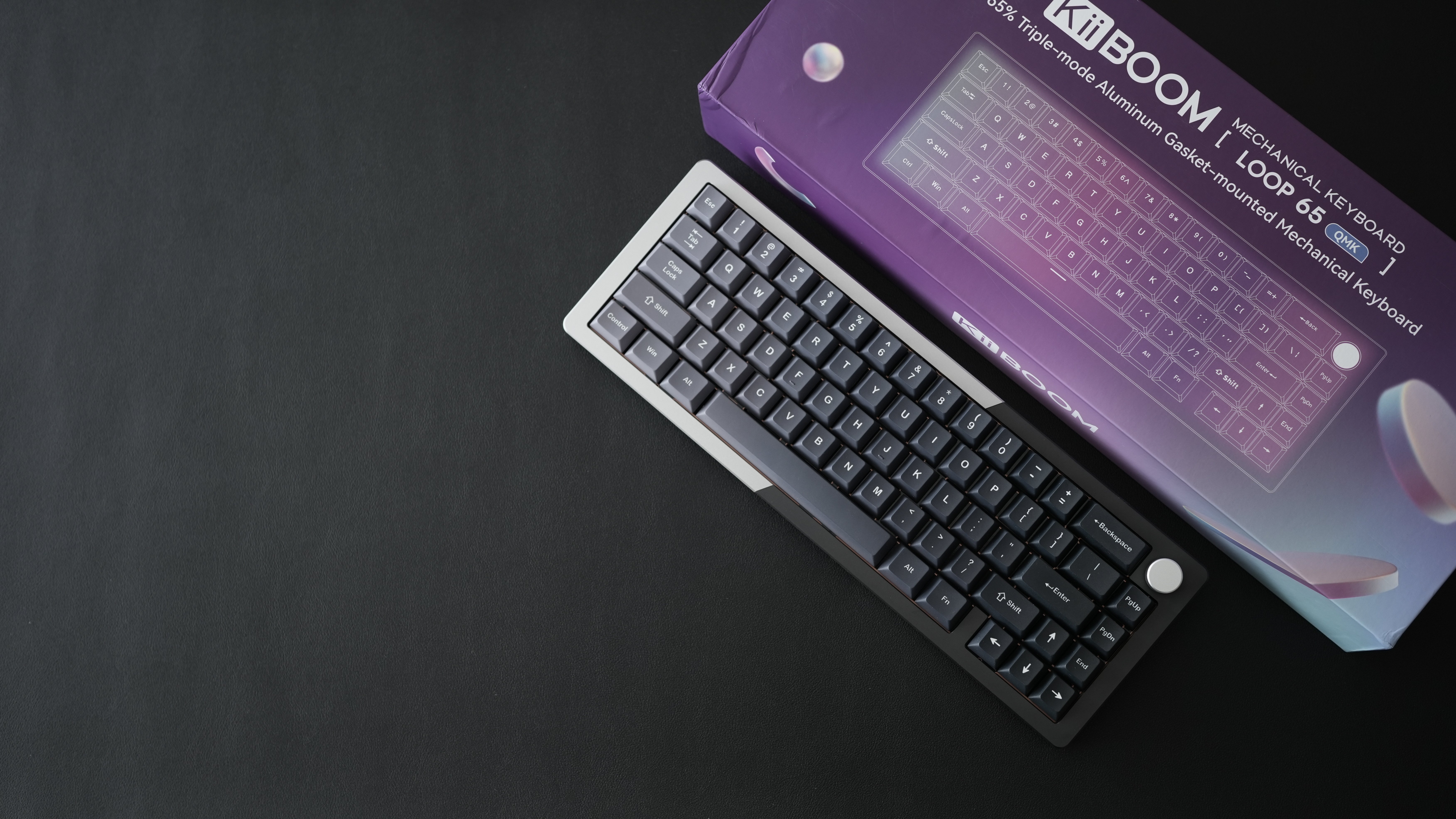 最高にオシャレ】メカニカルキーボードKiiBOOM LOOP65レビュー