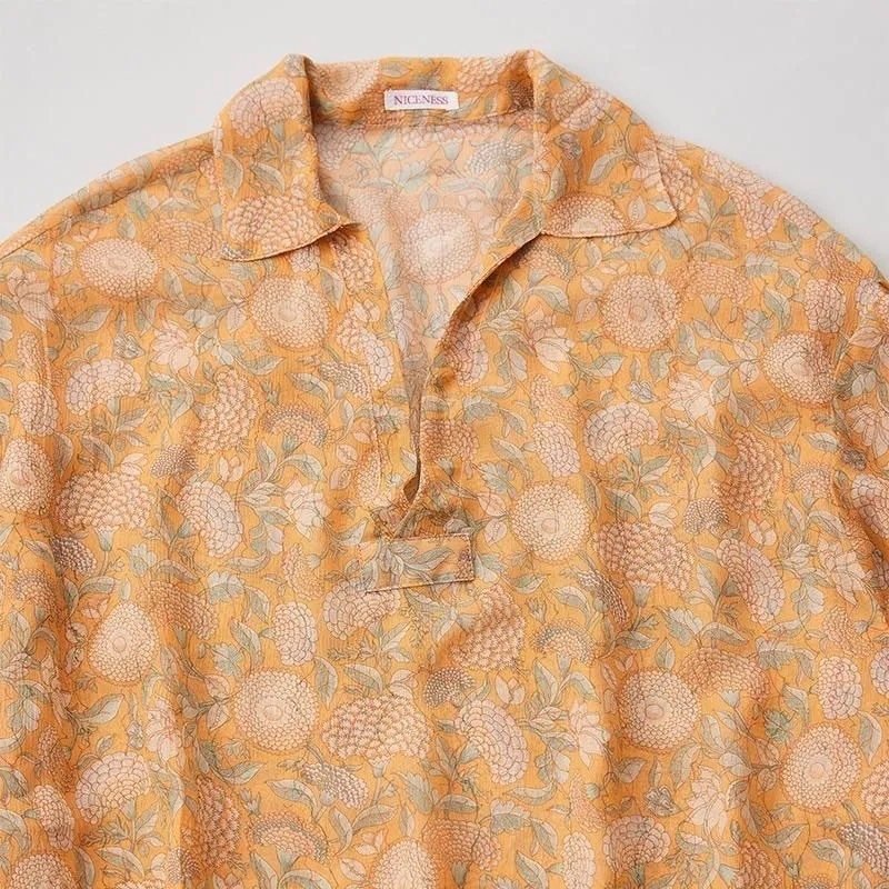 NICENESS「MADAN」— 夏を楽しむシルクスキッパーシャツ。】｜THIRTY