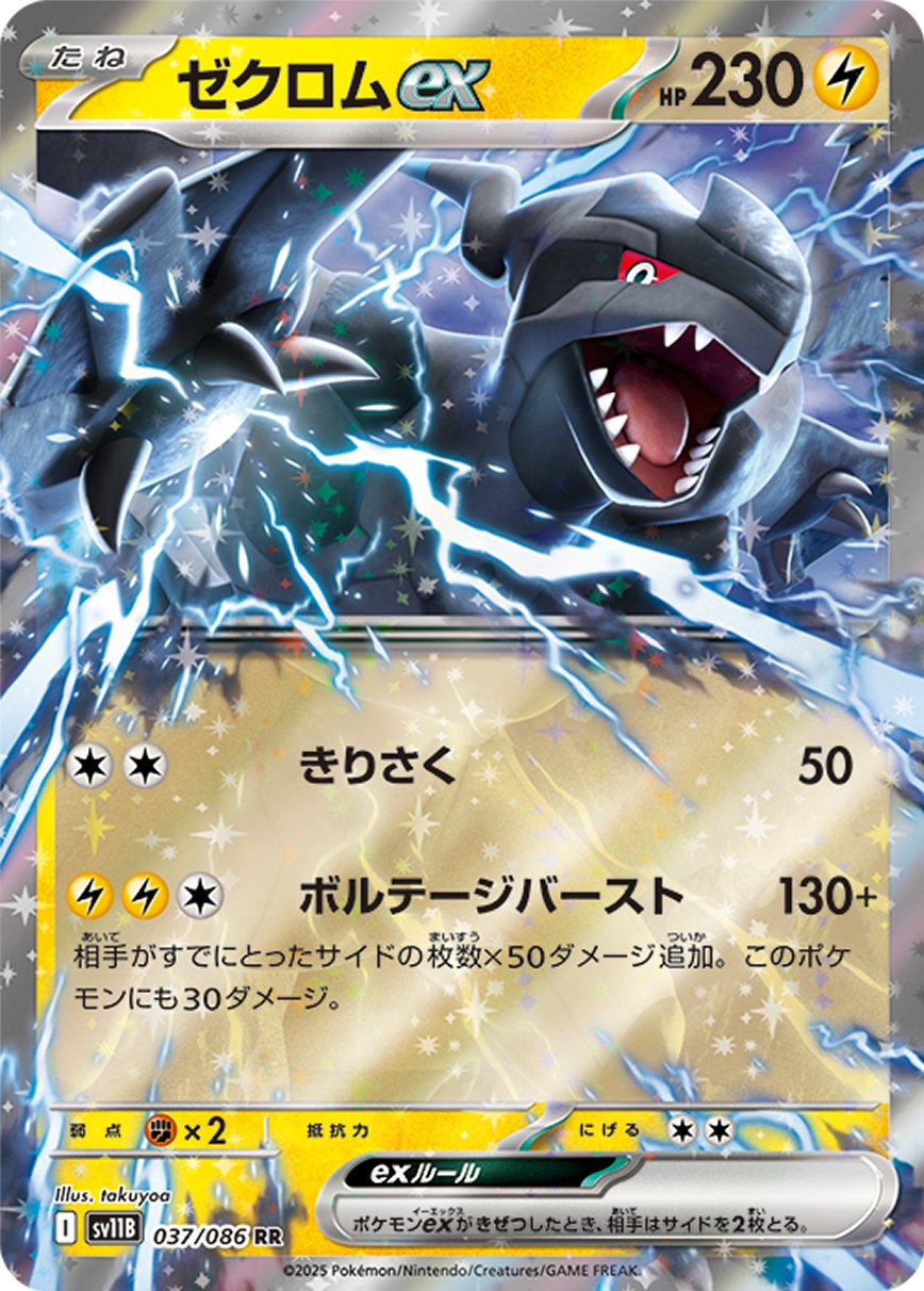 【楽ギフ_のし宛書】 スタン】ゼクロムexデッキレシピ紹介｜はくり ポケモンカードゲーム