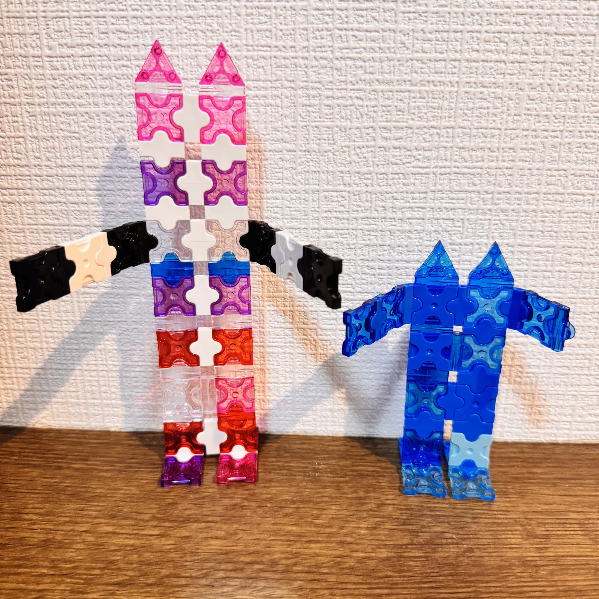 4歳息子｜LaQ制作(ひとたち)｜ブロック好き息子の日々制作(4歳)
