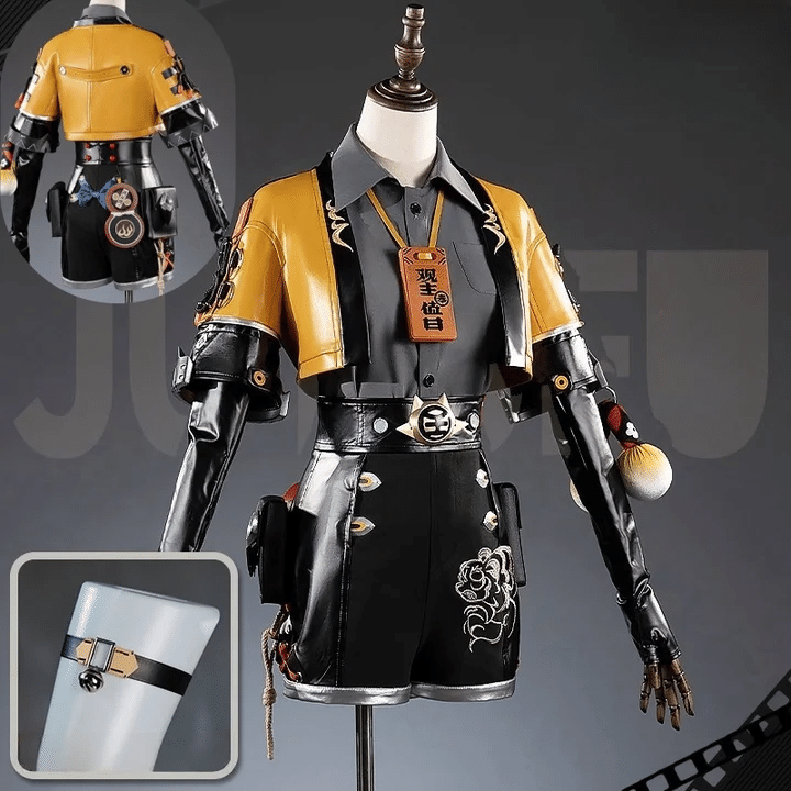 Monenjoy ゼンレゼンレスゾーンゼロ フーフー コスプレ衣装 橘福福