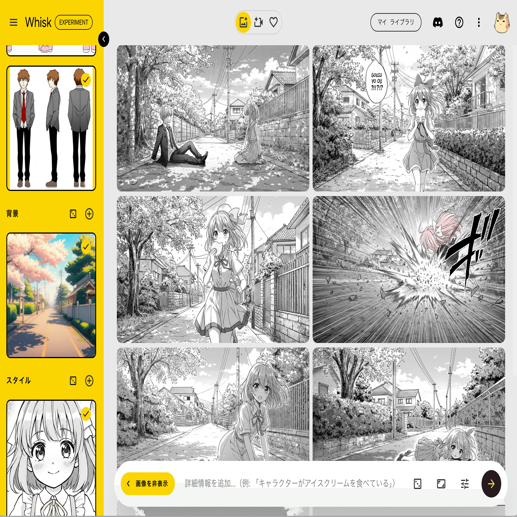 Gemini 2.0 Flash と Whisk による漫画作成を試す｜npaka