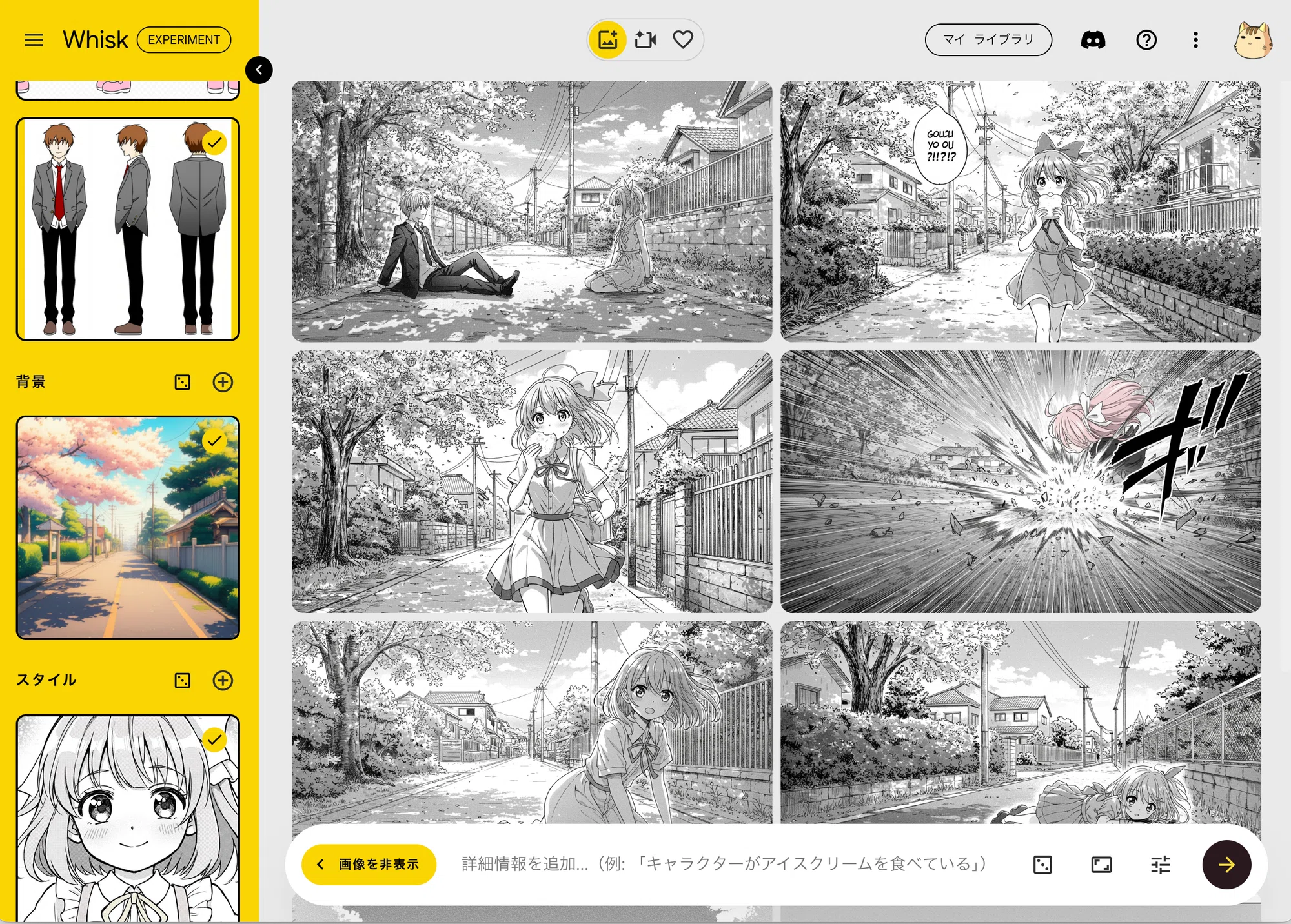 Gemini 2.0 Flash と Whisk による漫画作成を試す|npaka Gemini 2.0 Flash と Whisk による漫画作成を試す|npaka