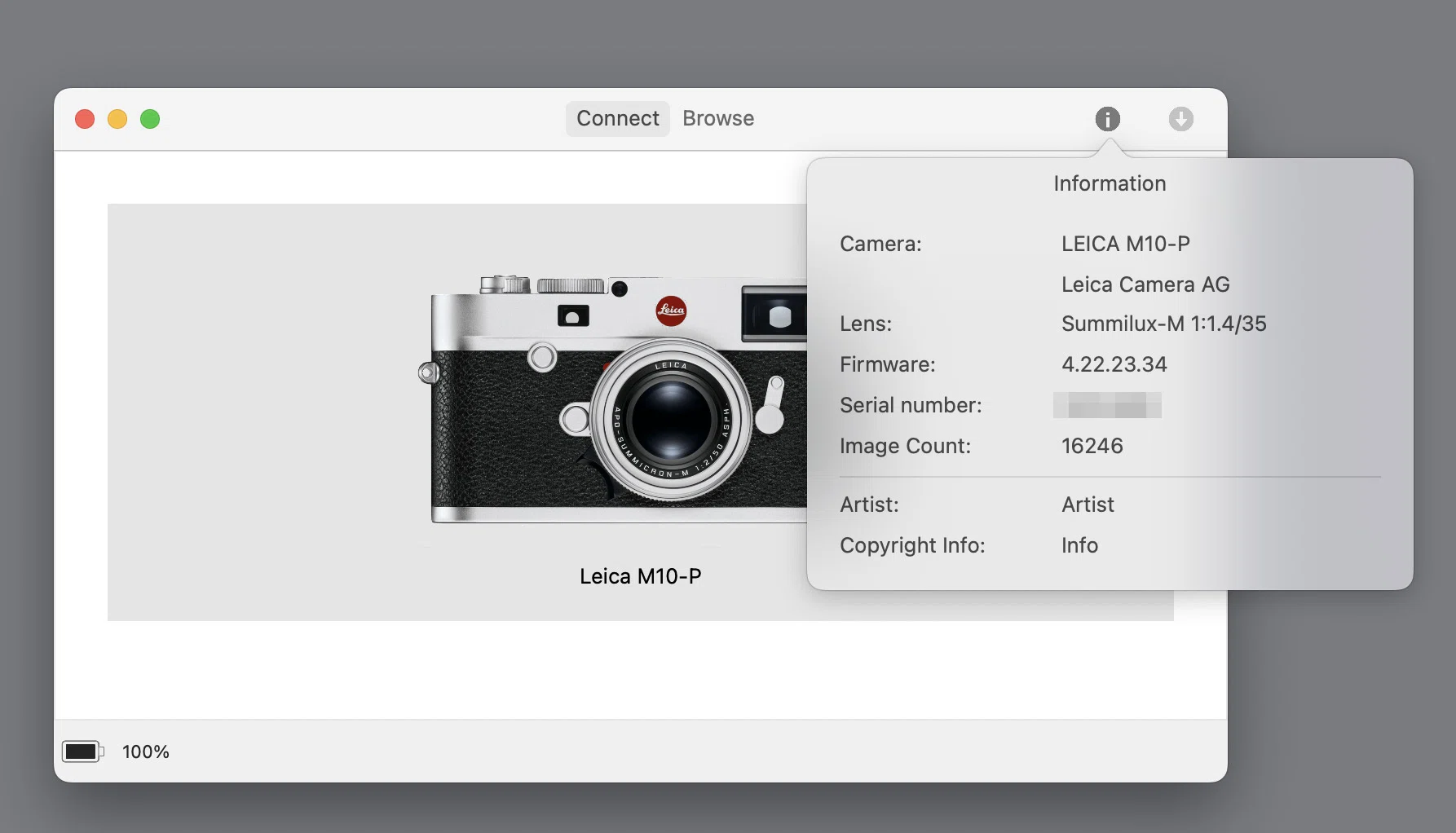LEICA M10-Pのシャッター回数を確認してみた｜MOJA MOJA