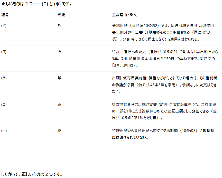 2024弁理士短答対策これ問v23.3 特実意商条不著＋四法これポン,ハイライト 2024弁理士短答対策これ問v23.3 特実意商条不著＋四法これポ