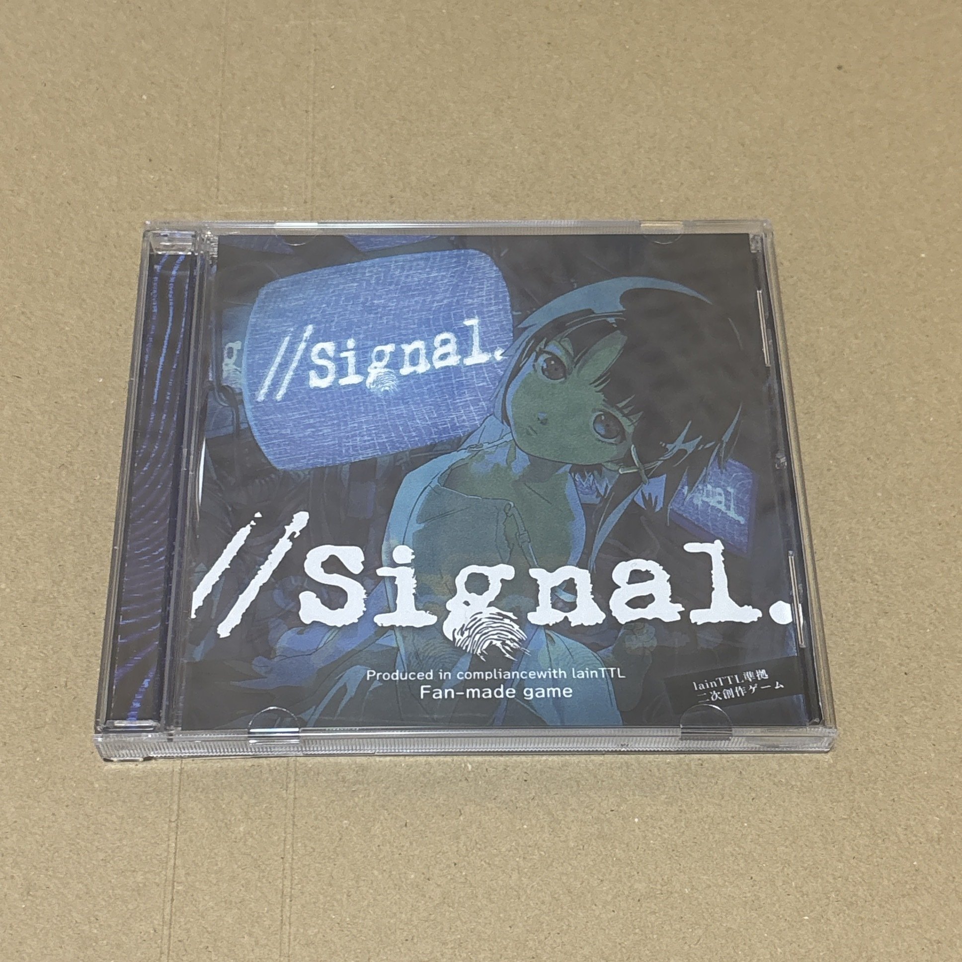 その他 signal lain serial experiments lain』の公式公認二次創作ゲーム『//signal