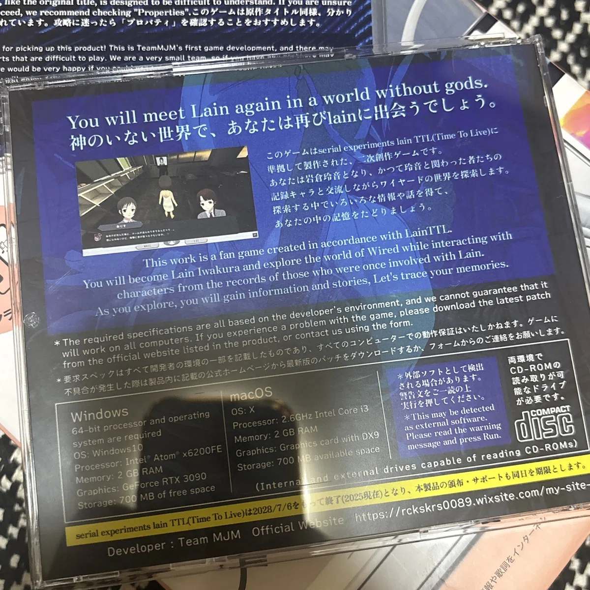 lainの二次創作ゲーム、//signal.の制作陣がクソ！！っていう話 