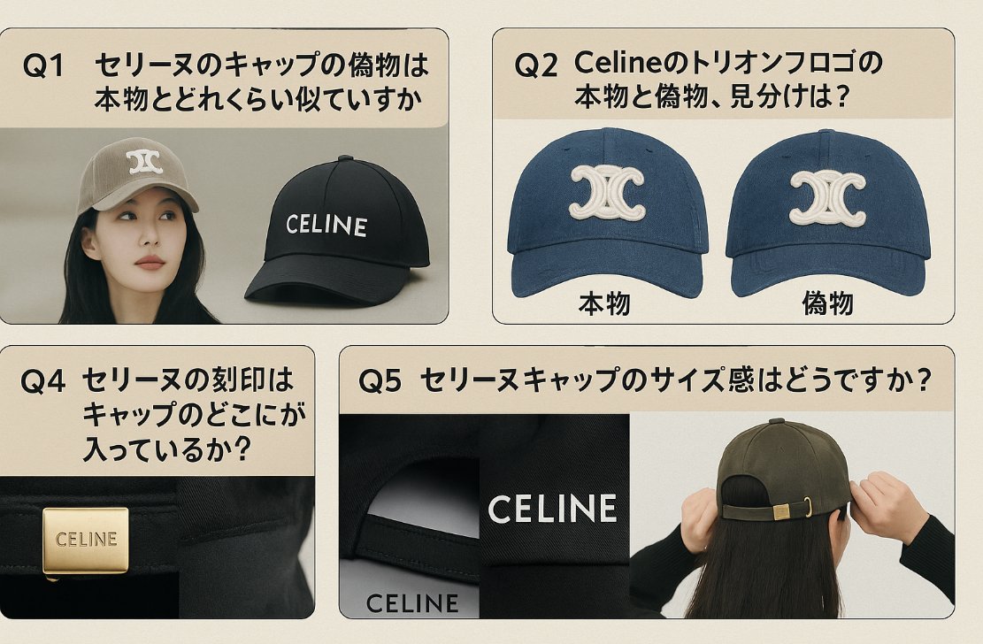 人気アイテムランキング 2025年最新完全ガイド】セリーヌキャップの偽物の見分け方｜本物 帽子