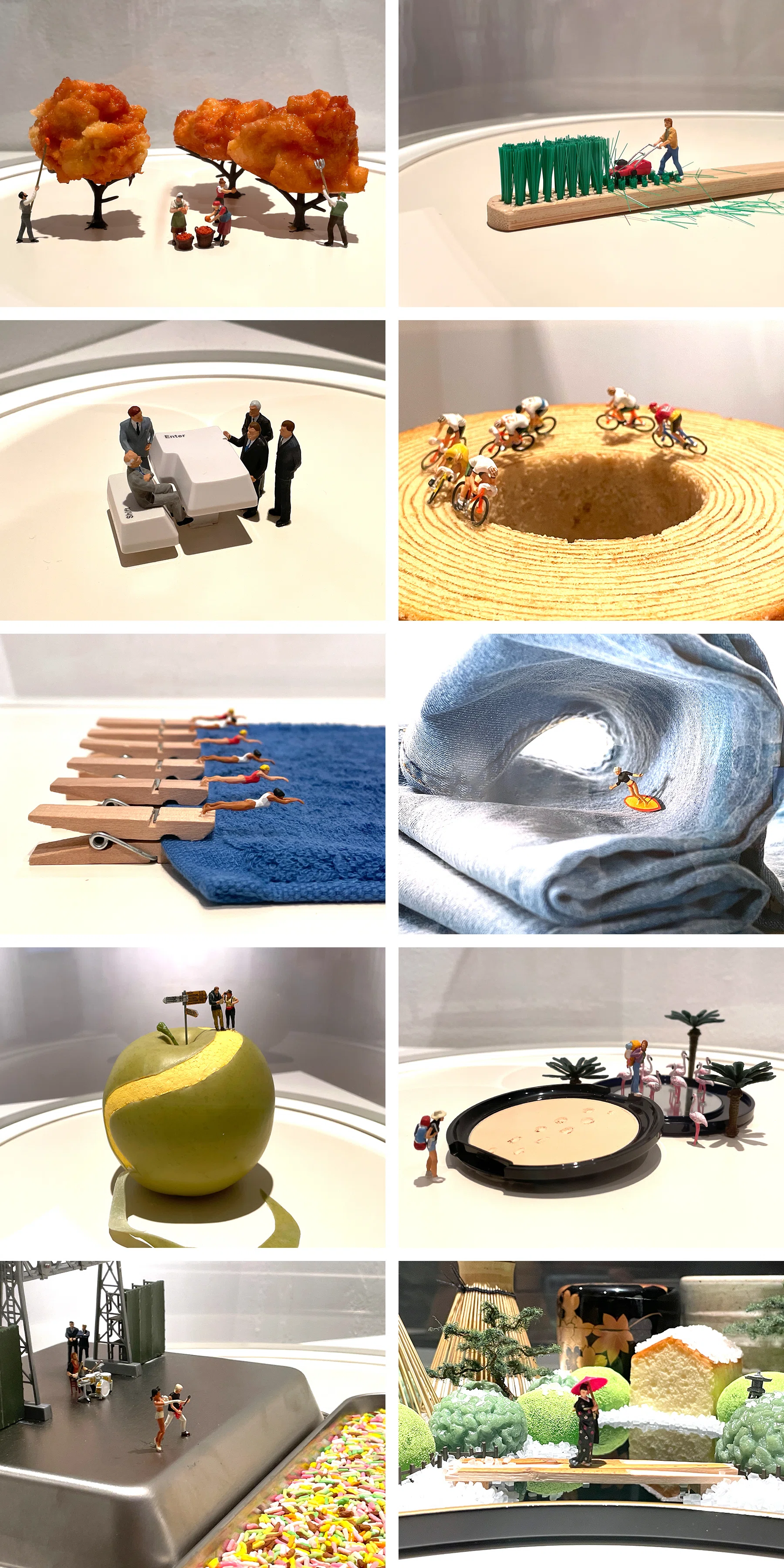 MINIATURE LIFE展2 -田中達也見立ての世界- へ｜tomoca