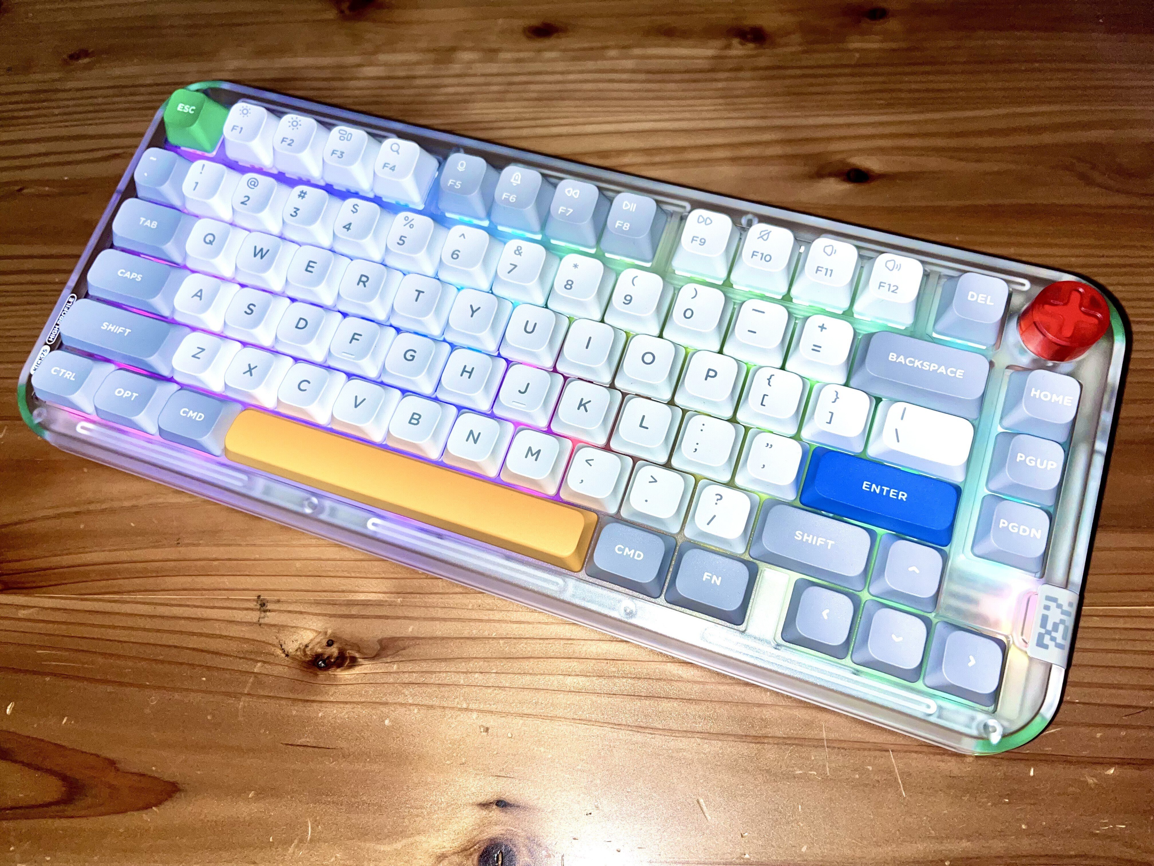 最終値下げ！Nuphy Kick75 nuphyIO NuPhy Kick75 Hybrid-Profile Custom Mechanical Keyboard