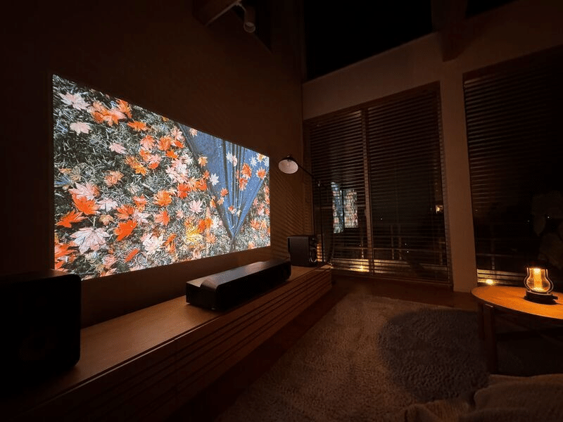 決まりました］プロジェクターに変えたため不要になりました 58インチ