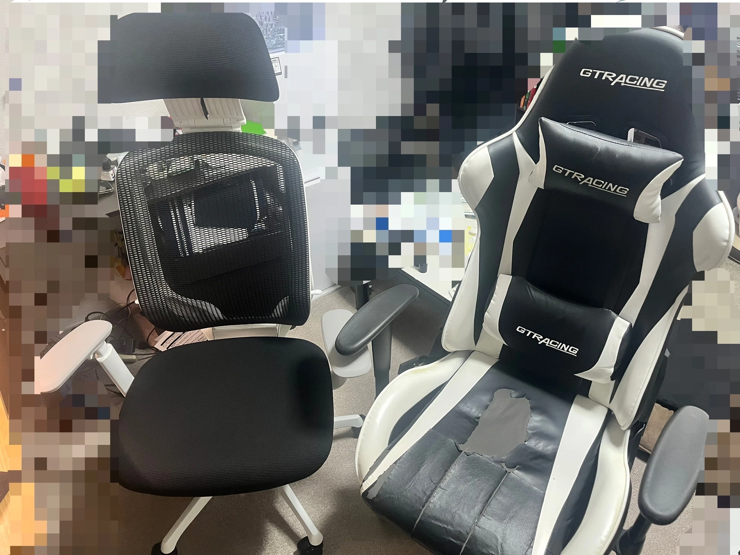 ついに決着？】オカムラ シルフィー 可動ヘッドレストが届いた｜やいせ