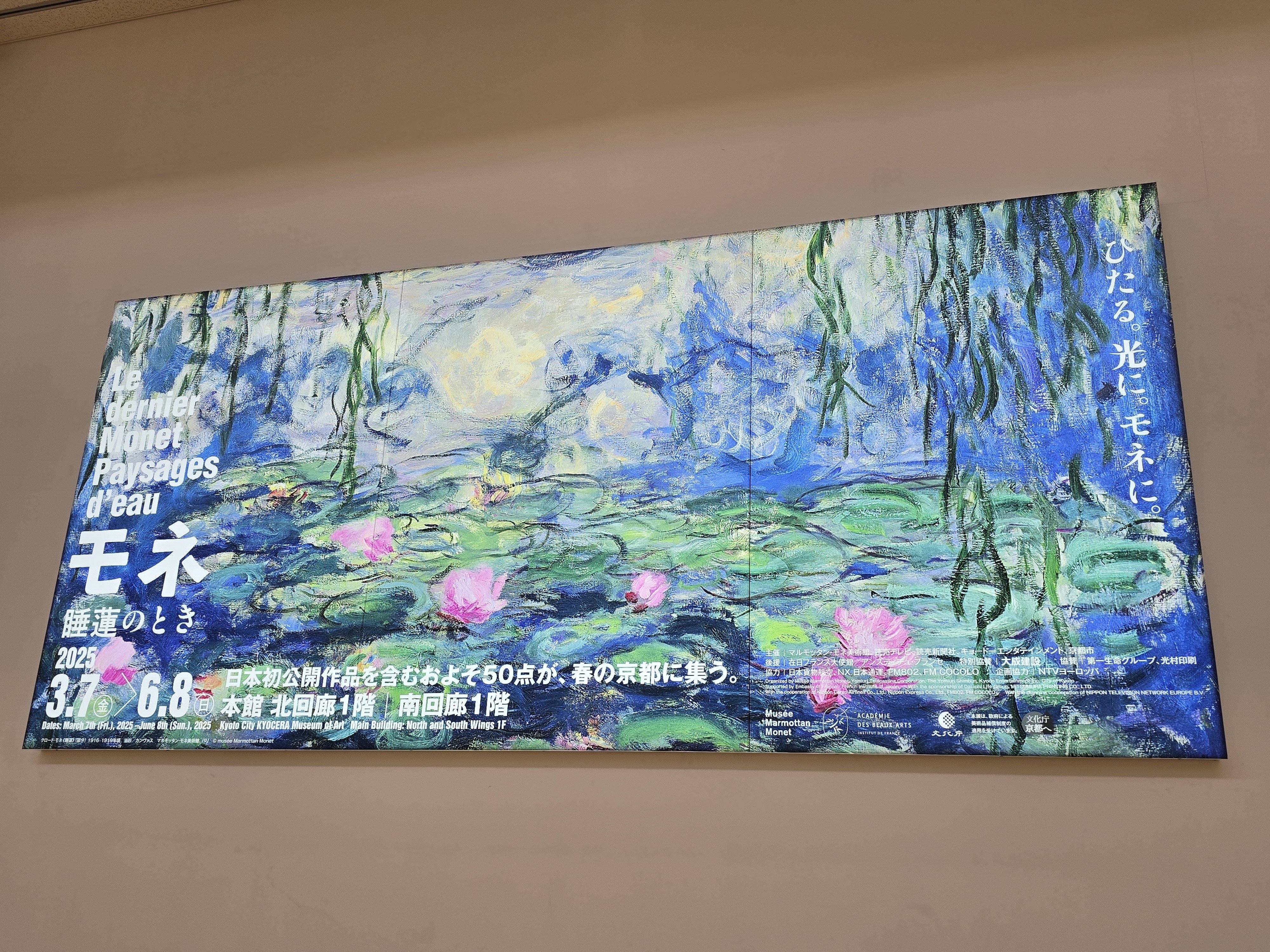 モネ 睡蓮のとき【京セラ美術館】｜Я