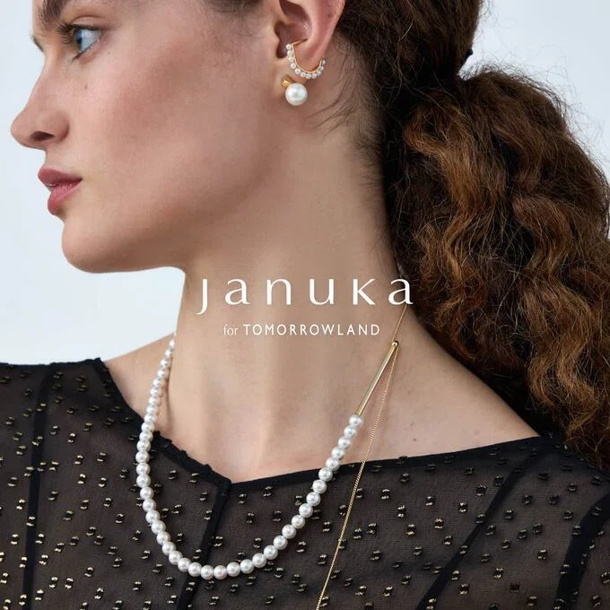Attachment」ネックレスとTomorrowlandコラボレーション｜januka jewelry