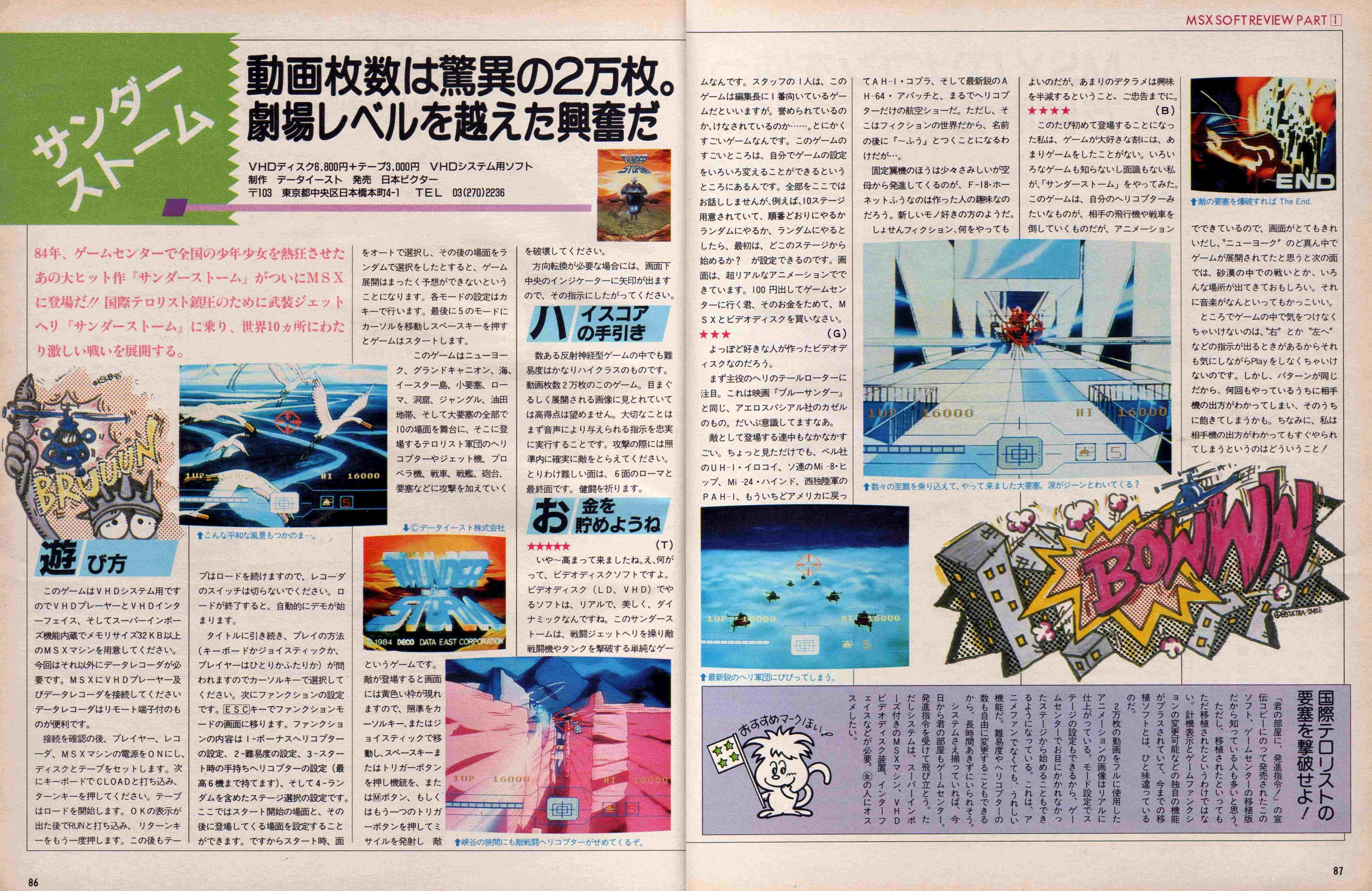 LDゲーム特集①データイーストが生んだ最高傑作サンダーストーム