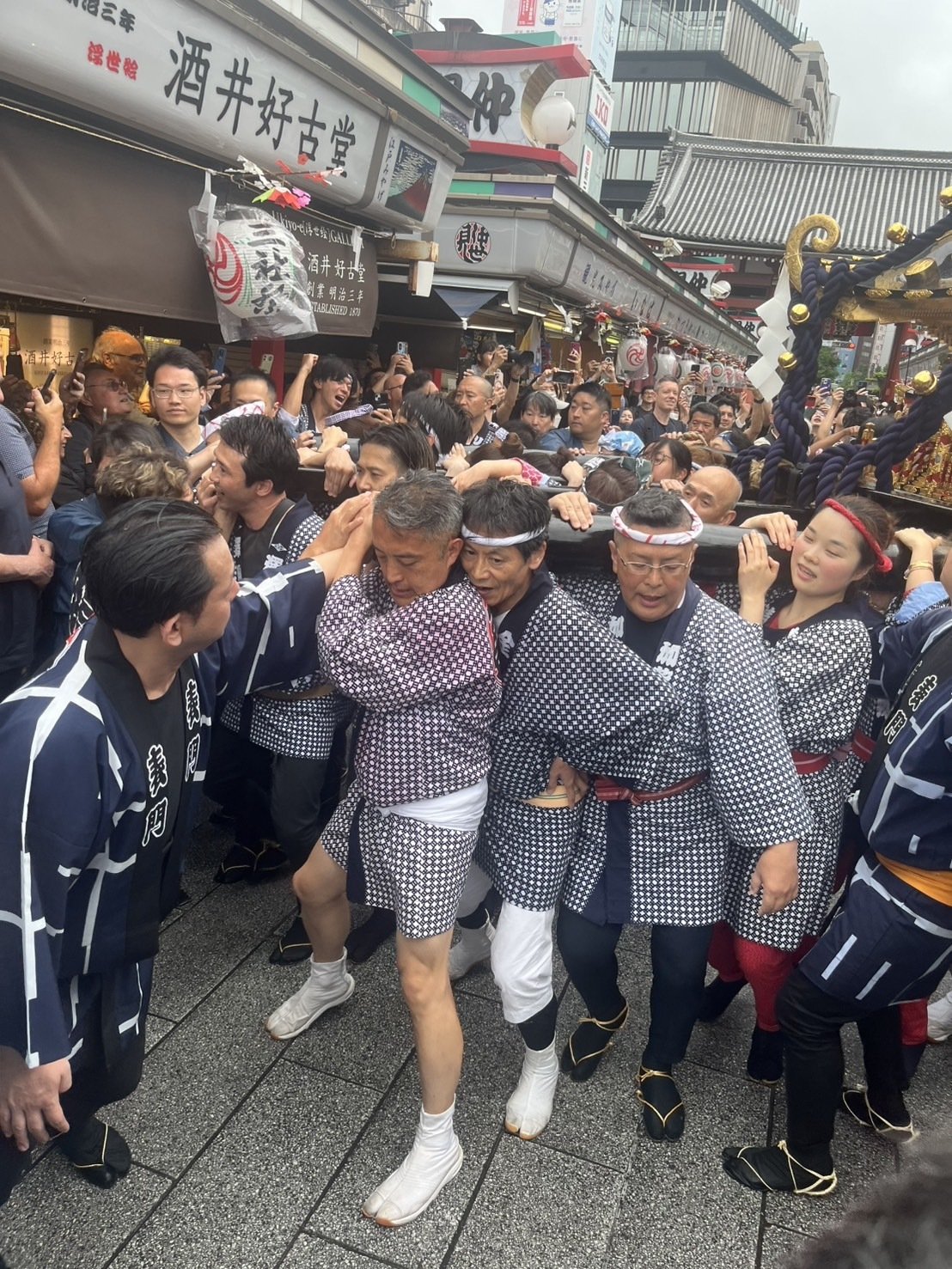 令和7年三社祭：浅草中央町会さんでお世話になりました（1）｜間地