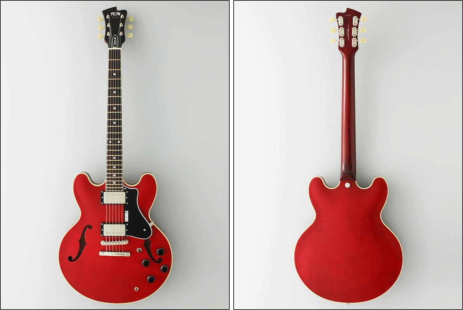 フジゲンによる小ぶりな15インチサイズ・セミアコ「Masterfield MSA-HP フジゲンによる小ぶりな15インチサイズ・セミアコ「Masterfield MSA-HP