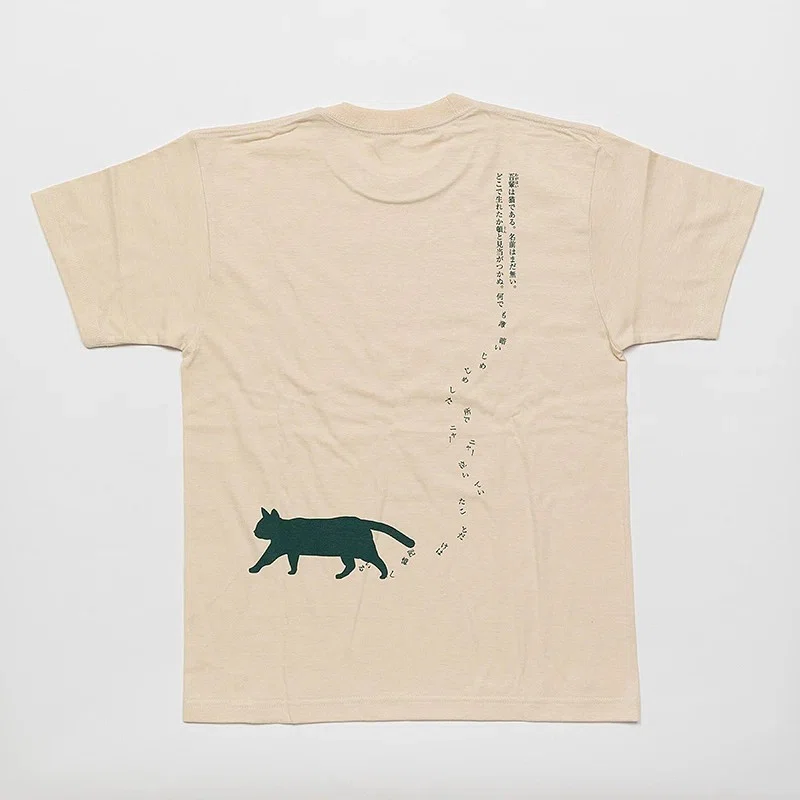 本好き必見⁉人気の「文豪Tシャツ」をご紹介します！（Tシャツ紹介①