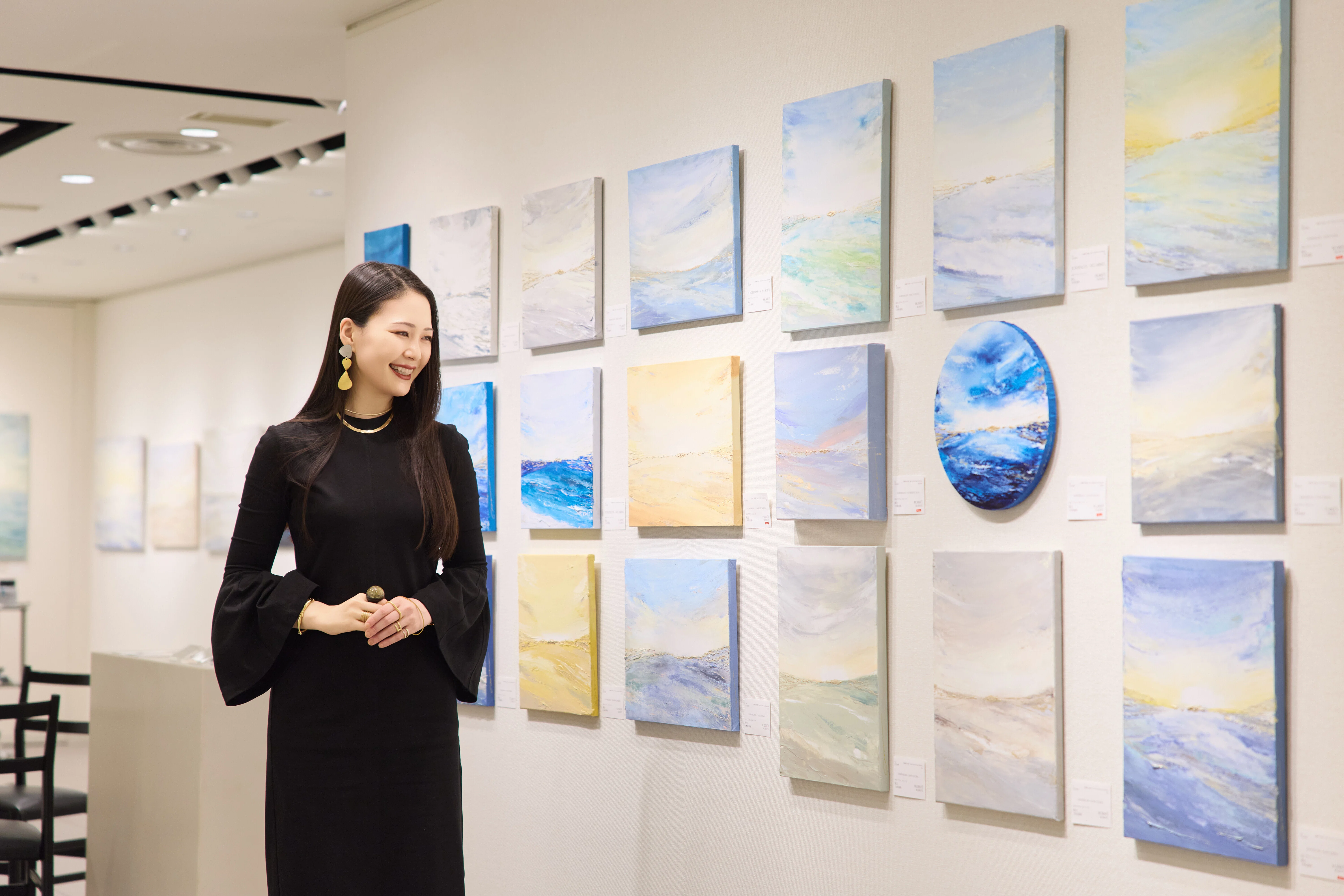 FLOW SUNSHINE 大橋澪絵画アクリルキャンバス