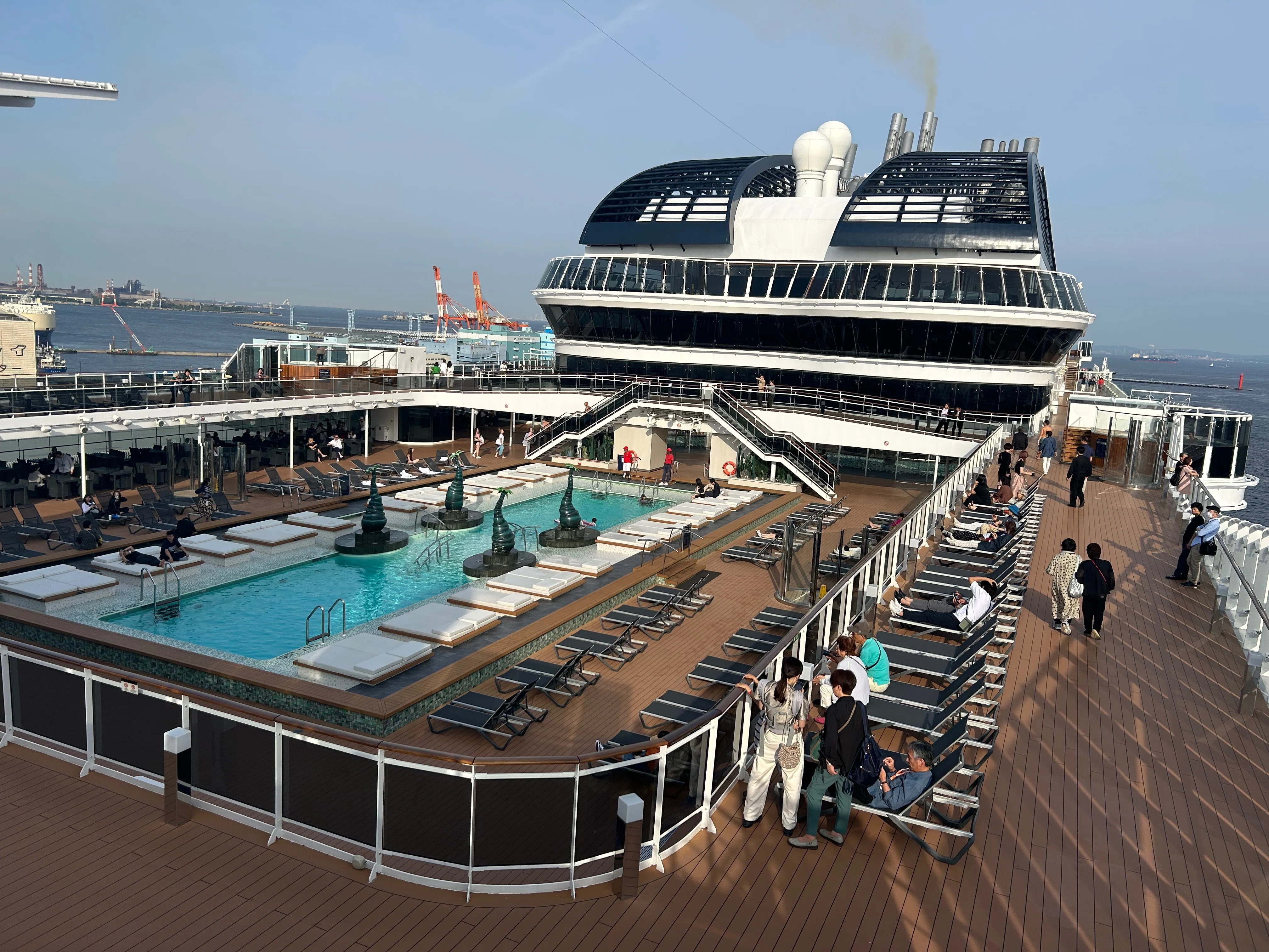 MSC5泊6日の大型客船クルージング女一人旅。たくさん働いてきたご褒美